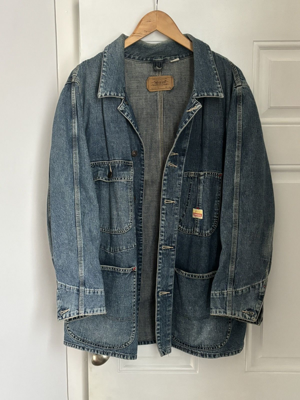 Levi's Vintage Clothing Levis Japan Workers Chore jacket Size US L / EU 52-54 / 3 - 1 Thumbnail