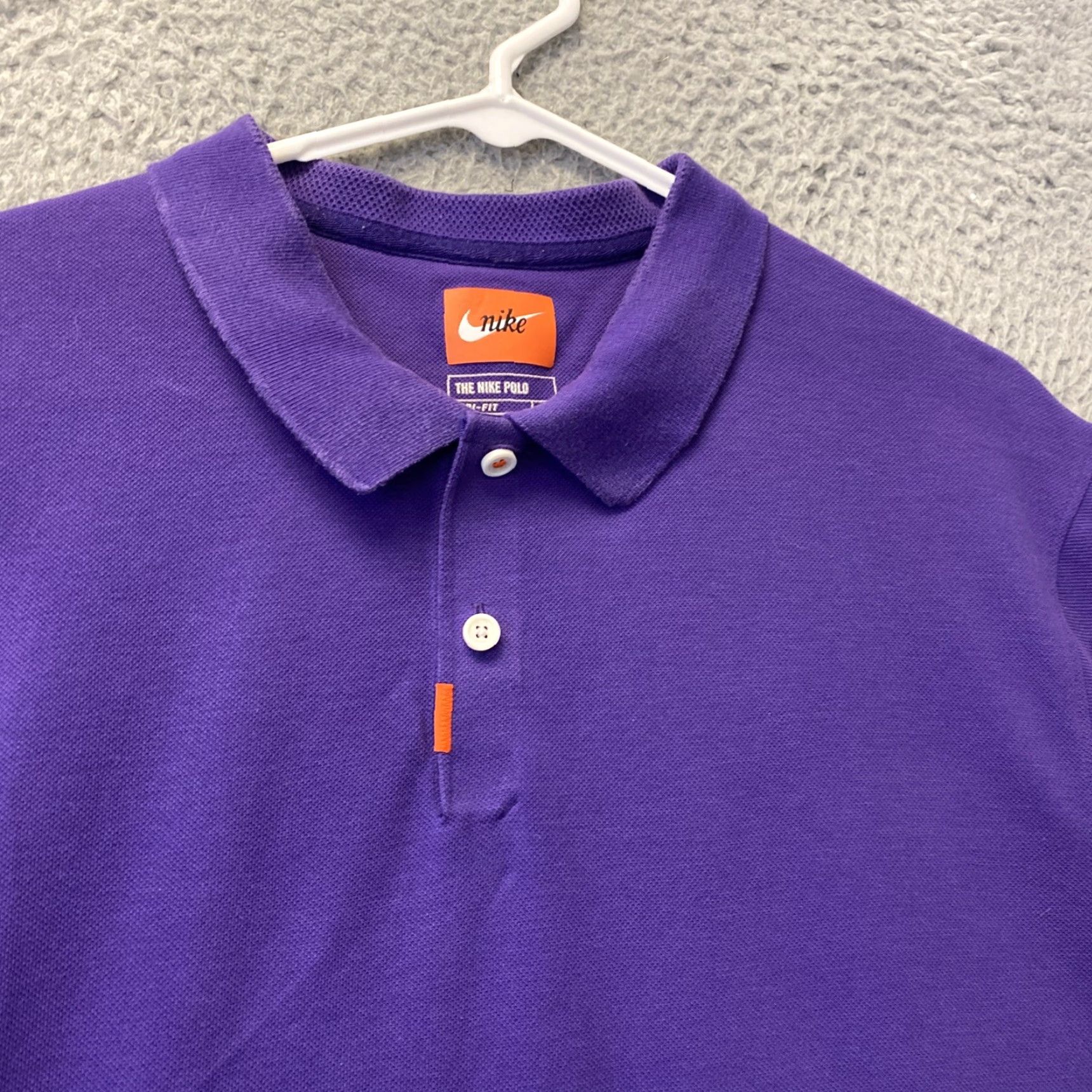 Nike Nike Polo Shirt Purple Casual Rugby Blend Size XL Men's 37-58 Size US XL / EU 56 / 4 - 2 Thumbnail