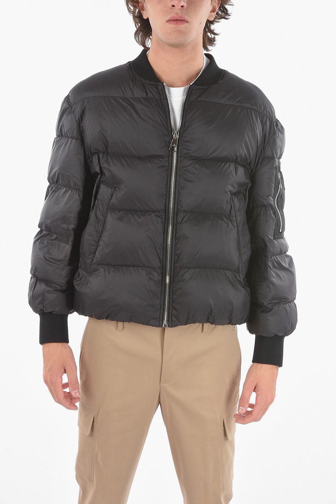 image of Neil Barrett Og1Mm1223 Jacket In Black, Men's (Size Small)