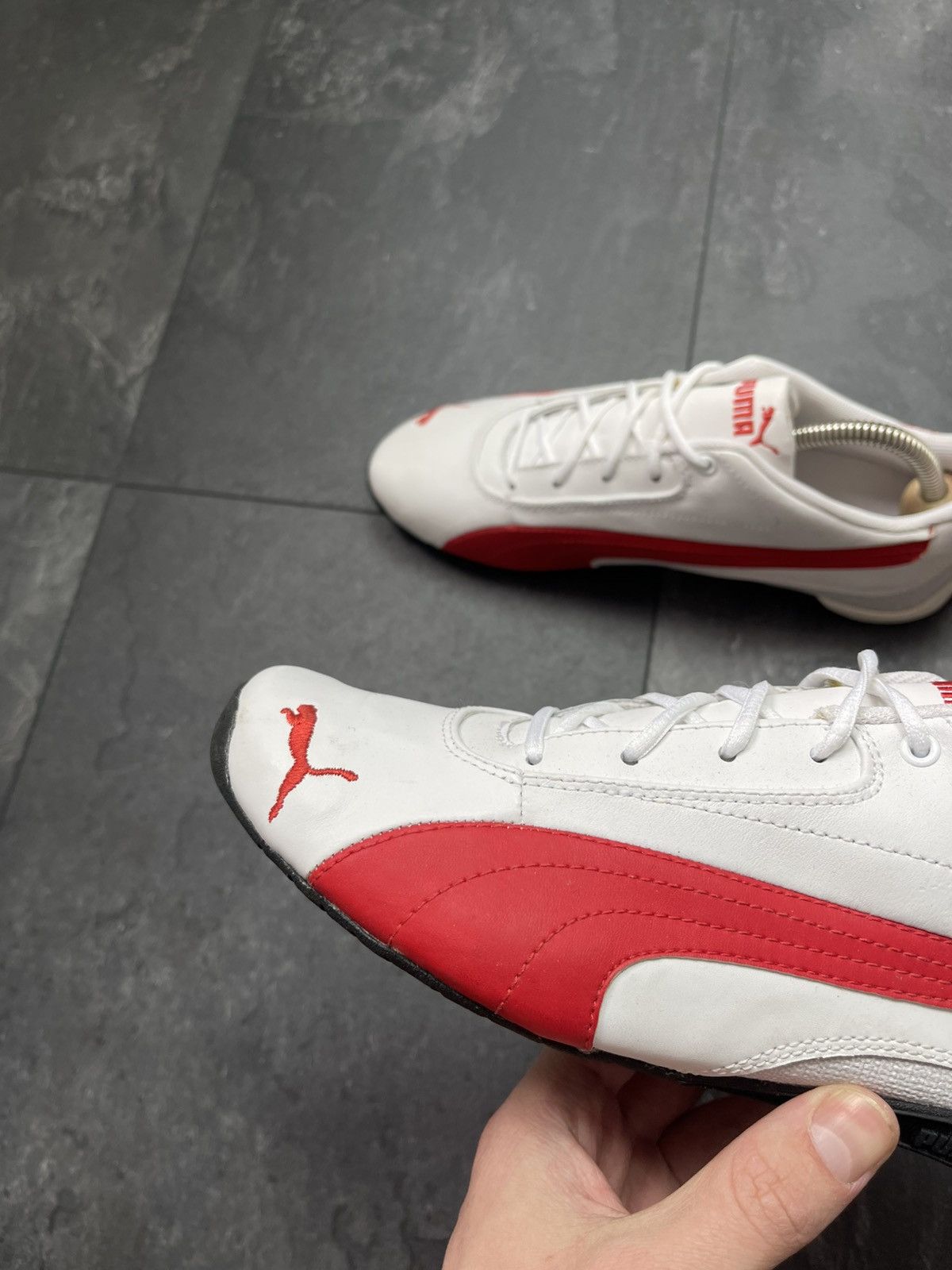 Ferrari × Puma × Vintage Vintage Puma Speedcat Ferrari Racing Suede Y2K Sneakers Size US 5.5 / EU 38 - 9 Thumbnail