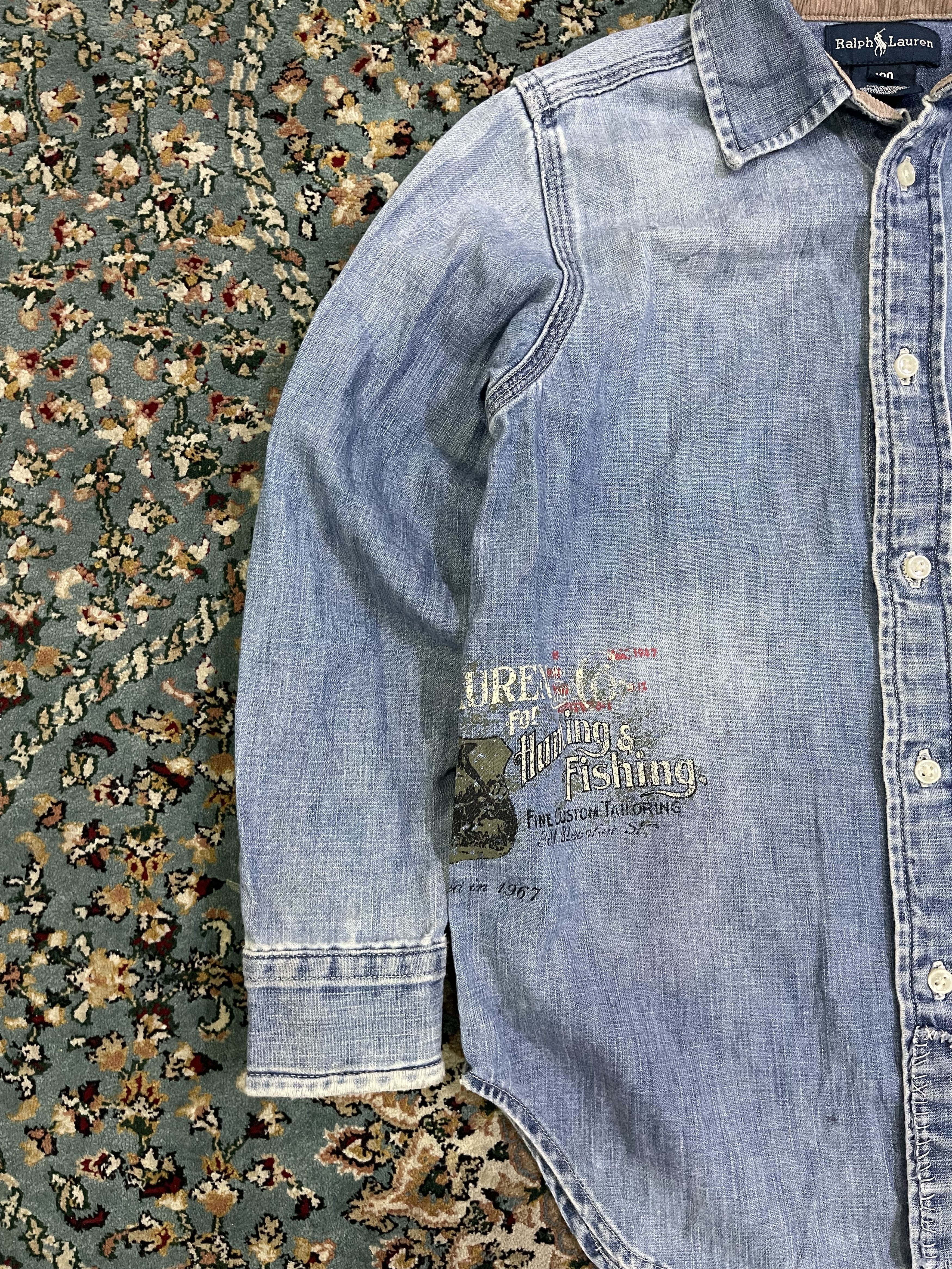 Polo Ralph Lauren Polo Ralph Lauren Kids size 7-8 years old Distressed Hunting Size US XXS / EU 40 - 4 Thumbnail