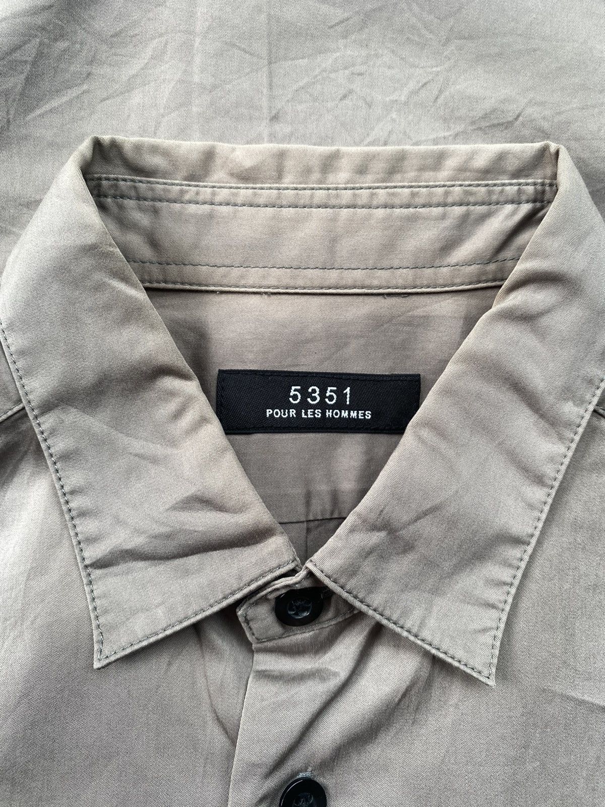5351 POUR LES HOMMES 5351 pour les hommes button up shirt Size US M / EU 48-50 / 2 - 4 Thumbnail