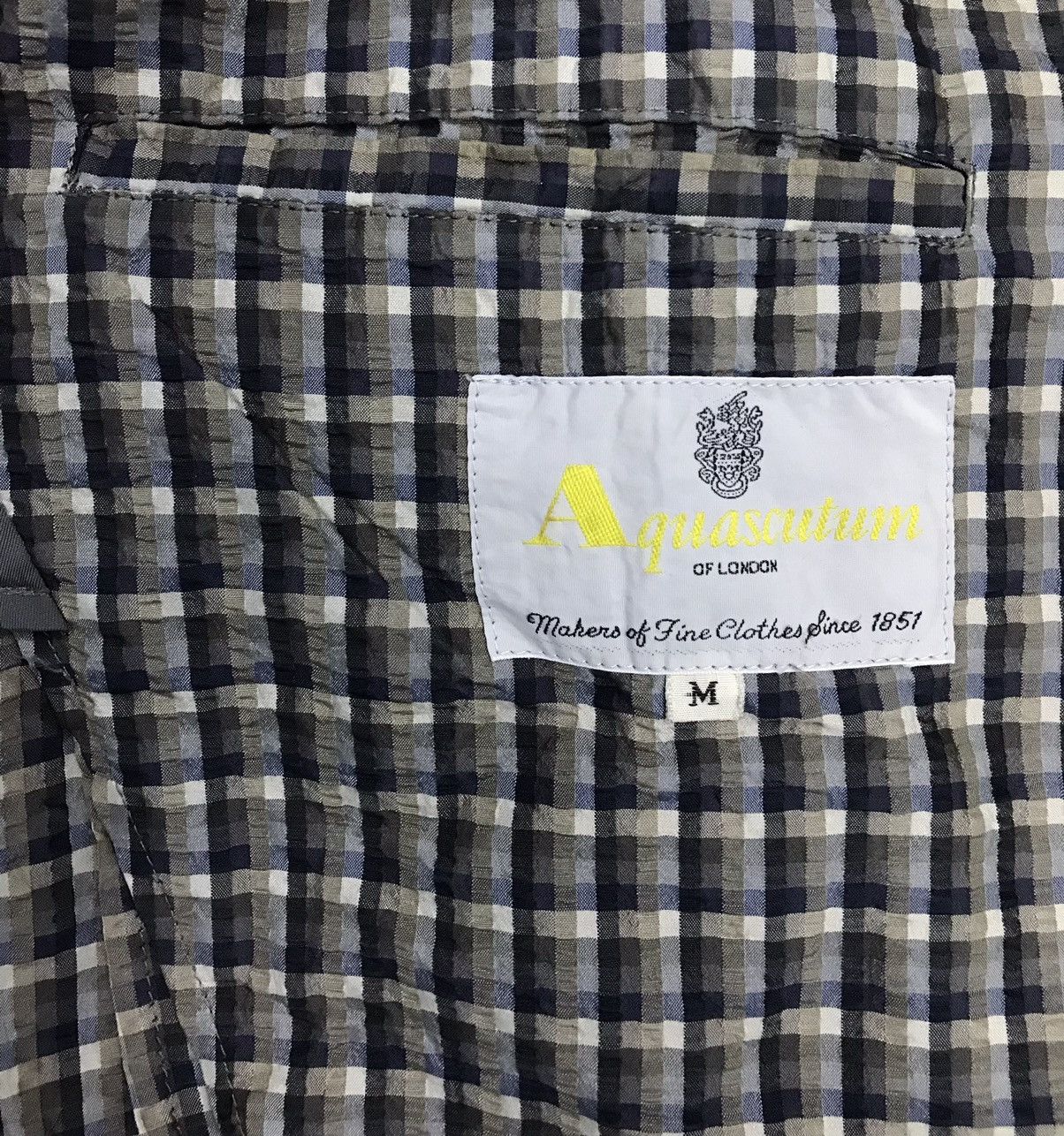 Aquascutum × Vintage Vintage Aquascutum Of London Blazer Size US M / EU 48-50 / 2 - 12 Thumbnail