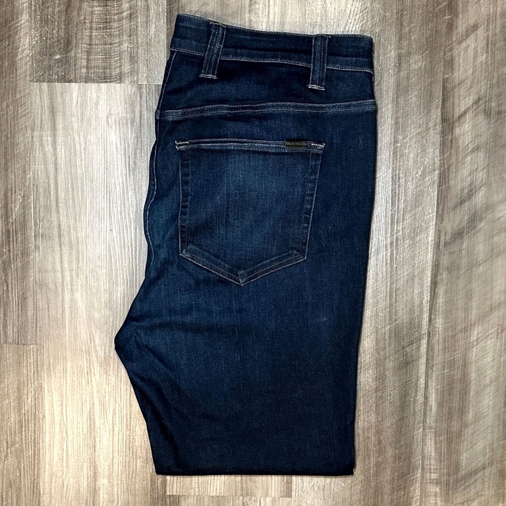 Vintage VINTAGE Joe's Jeans The Classic Straight Stretch Amory Dark Wash Jeans 42 Mens Regular 42 Blue 30 Inseam Size US 42 / EU 58 - 2 Thumbnail