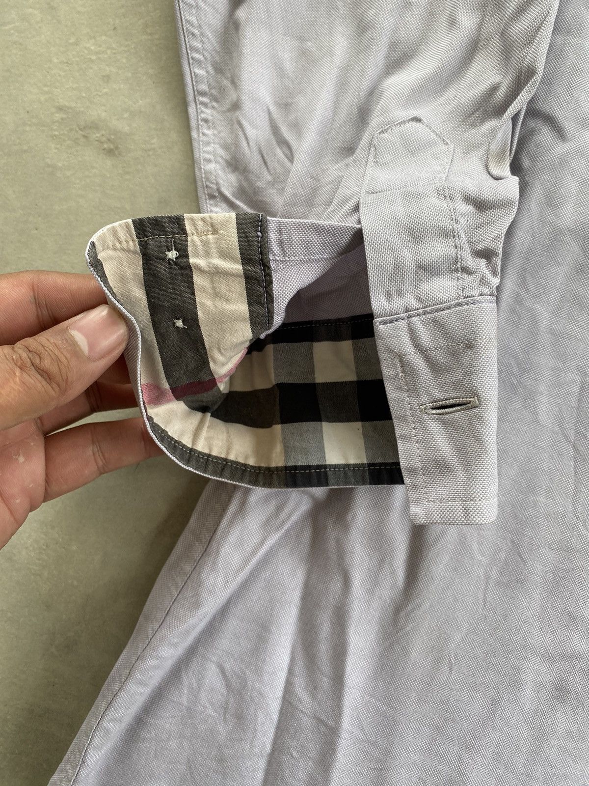 Burberry × Vintage VIBTAGE BURBERRY LONDON BUTTON SHIRT Size US M / EU 48-50 / 2 - 4 Thumbnail