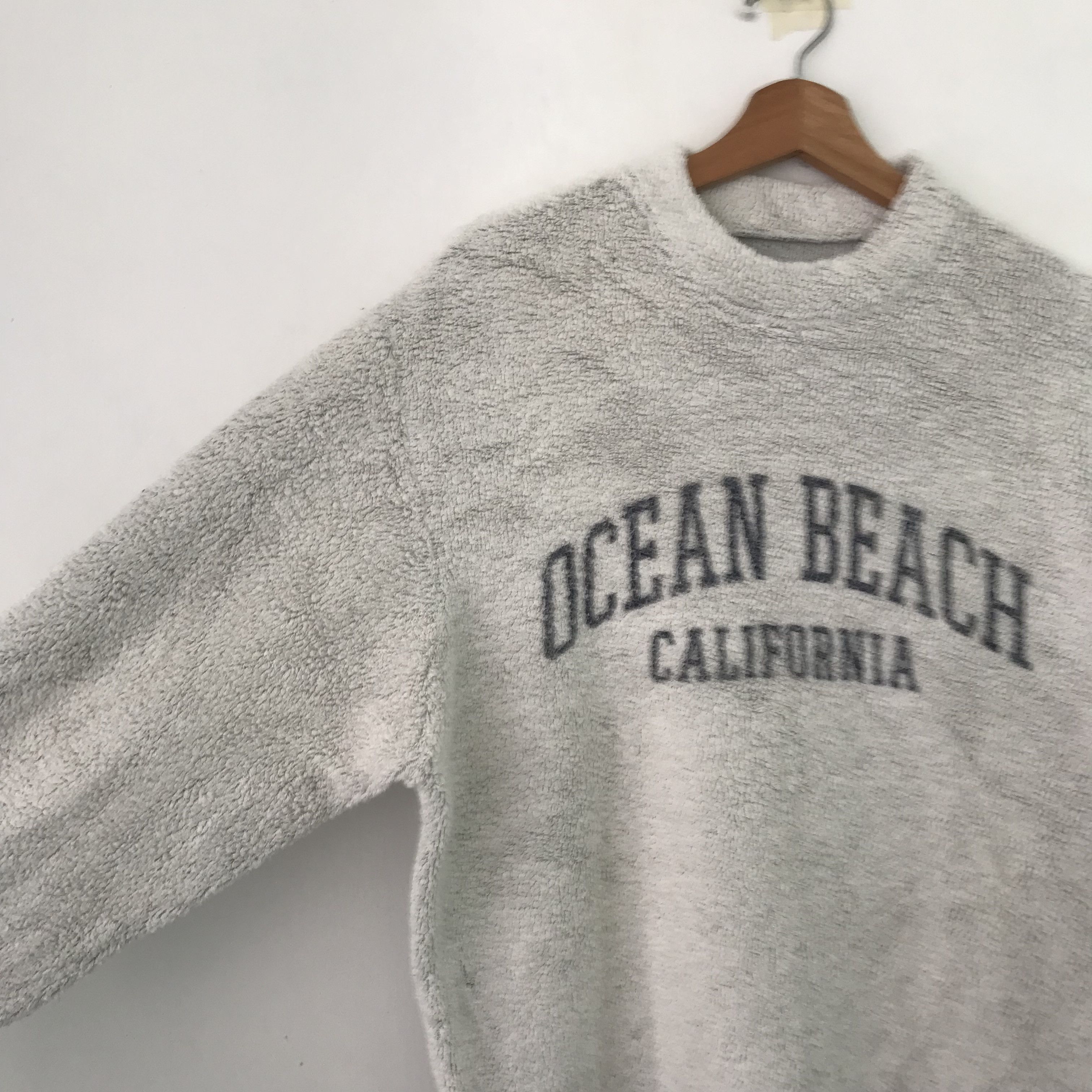Austin Reed Vintage Ocean Beach Gray Sweatshirt Fleece - 666 Size US M / EU 48-50 / 2 - 4 Thumbnail