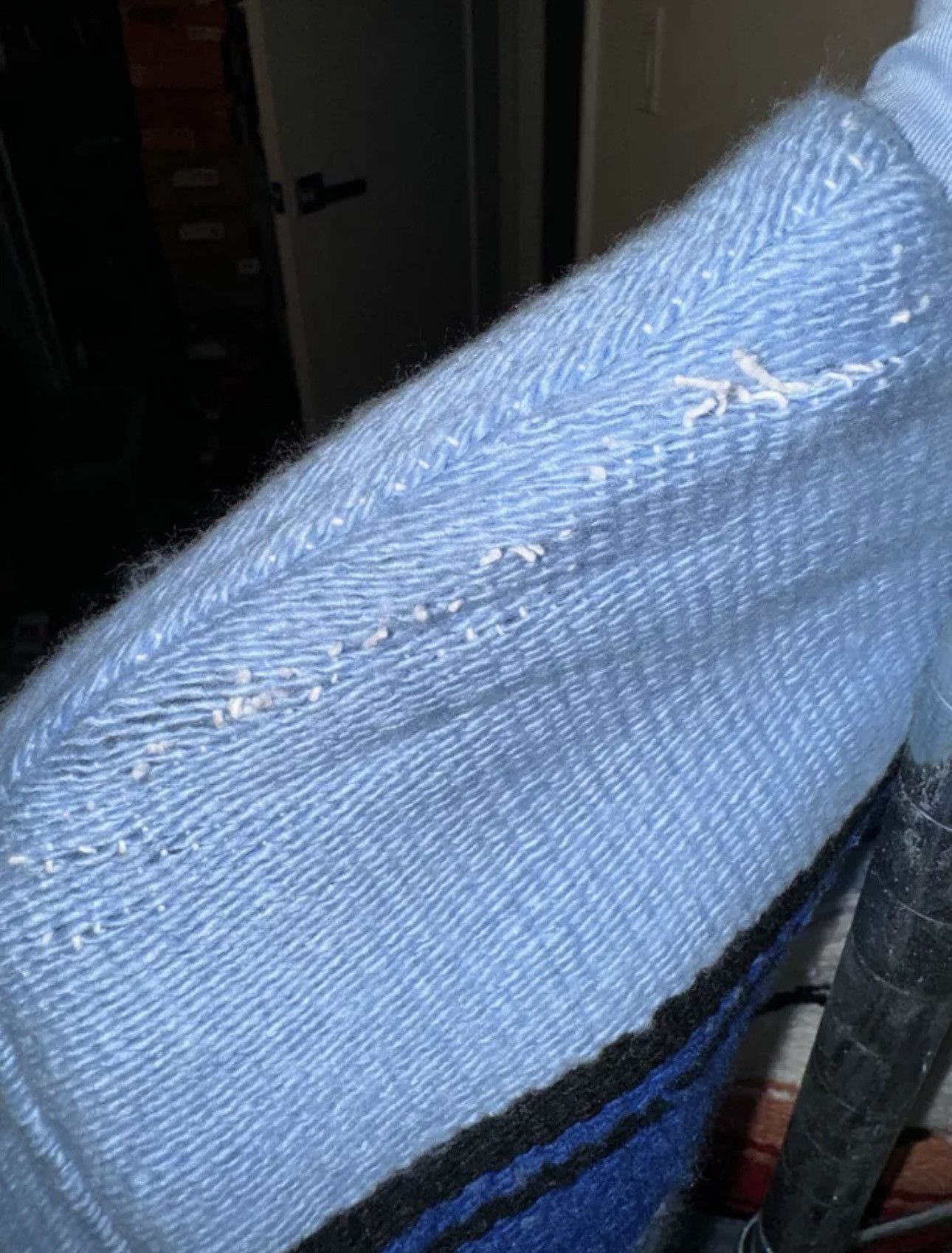 Supreme SUPREME TLAXCALA BLANKET JACKET BLUE Large FW20 RARE Flaws Size US L / EU 52-54 / 3 - 4 Thumbnail