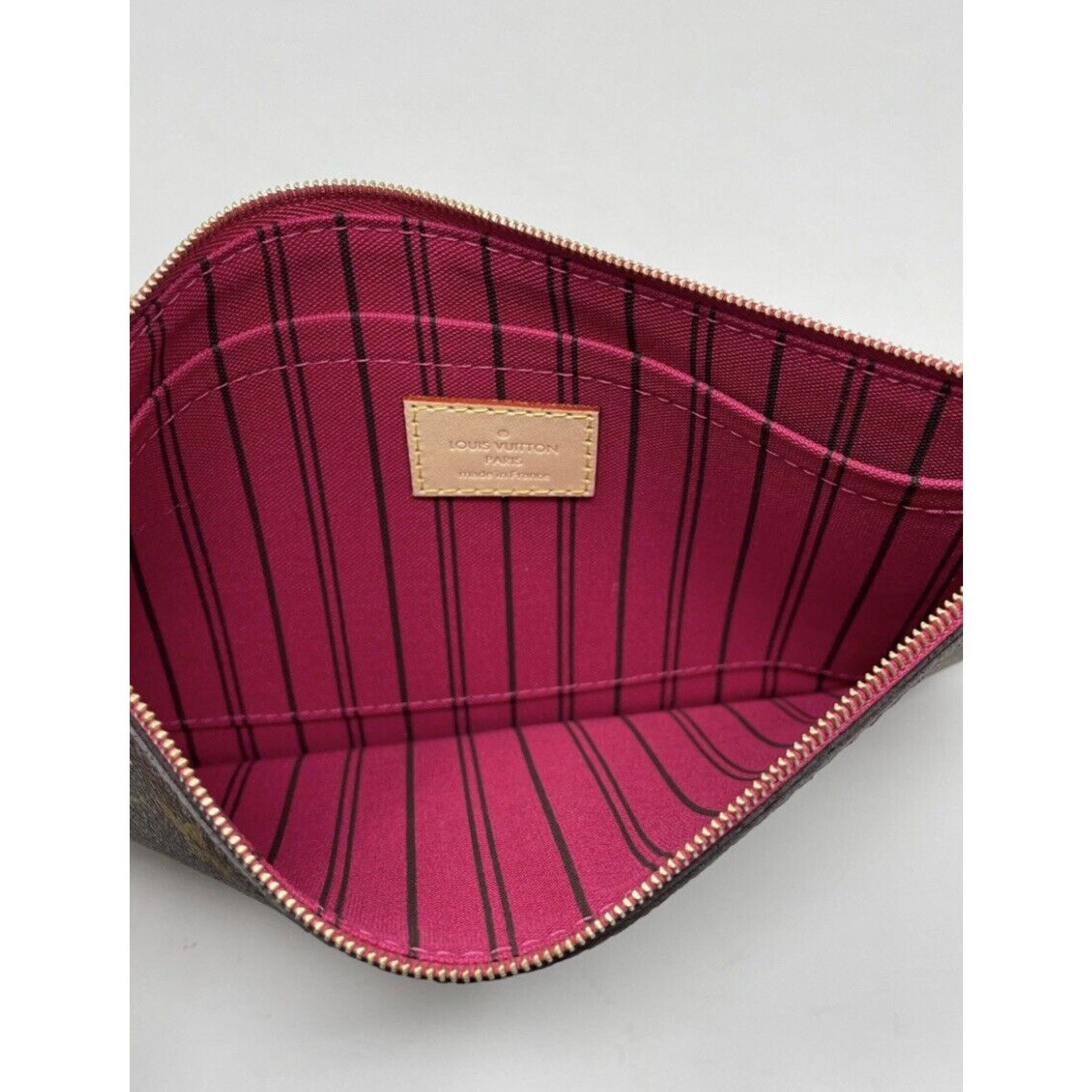 Louis Vuitton Louis Vuitton monogram Neverfull MM GM Pochette Pivoine Size ONE SIZE - 8 Thumbnail