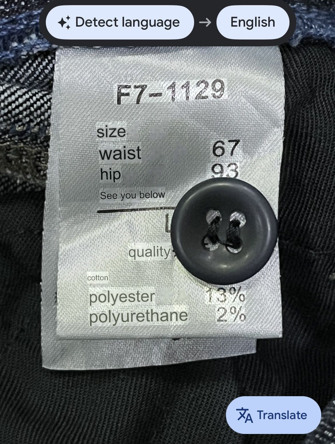 Marithe + Francois Girbaud × Vintage 🔥Vintage MARITHE FRANCOIS GIRBAUD Buttons Leg Straight Fit Size 28" / US 6 / IT 42 - 14 Thumbnail