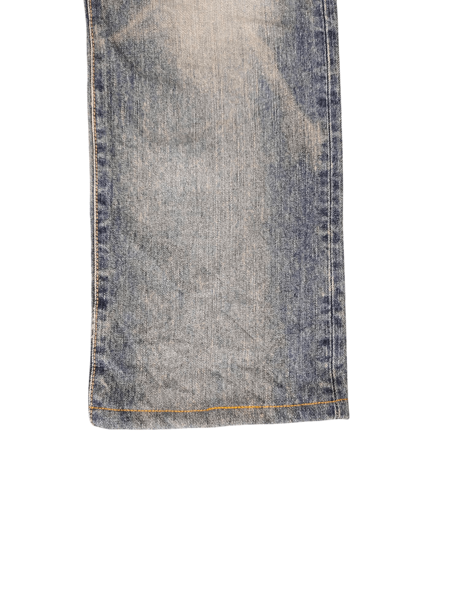 Comme des Garcons × Undercover Vintage Edwin Xvs Japan Clawmark Distress Faded Jeans Size US 30 / EU 46 - 5 Thumbnail