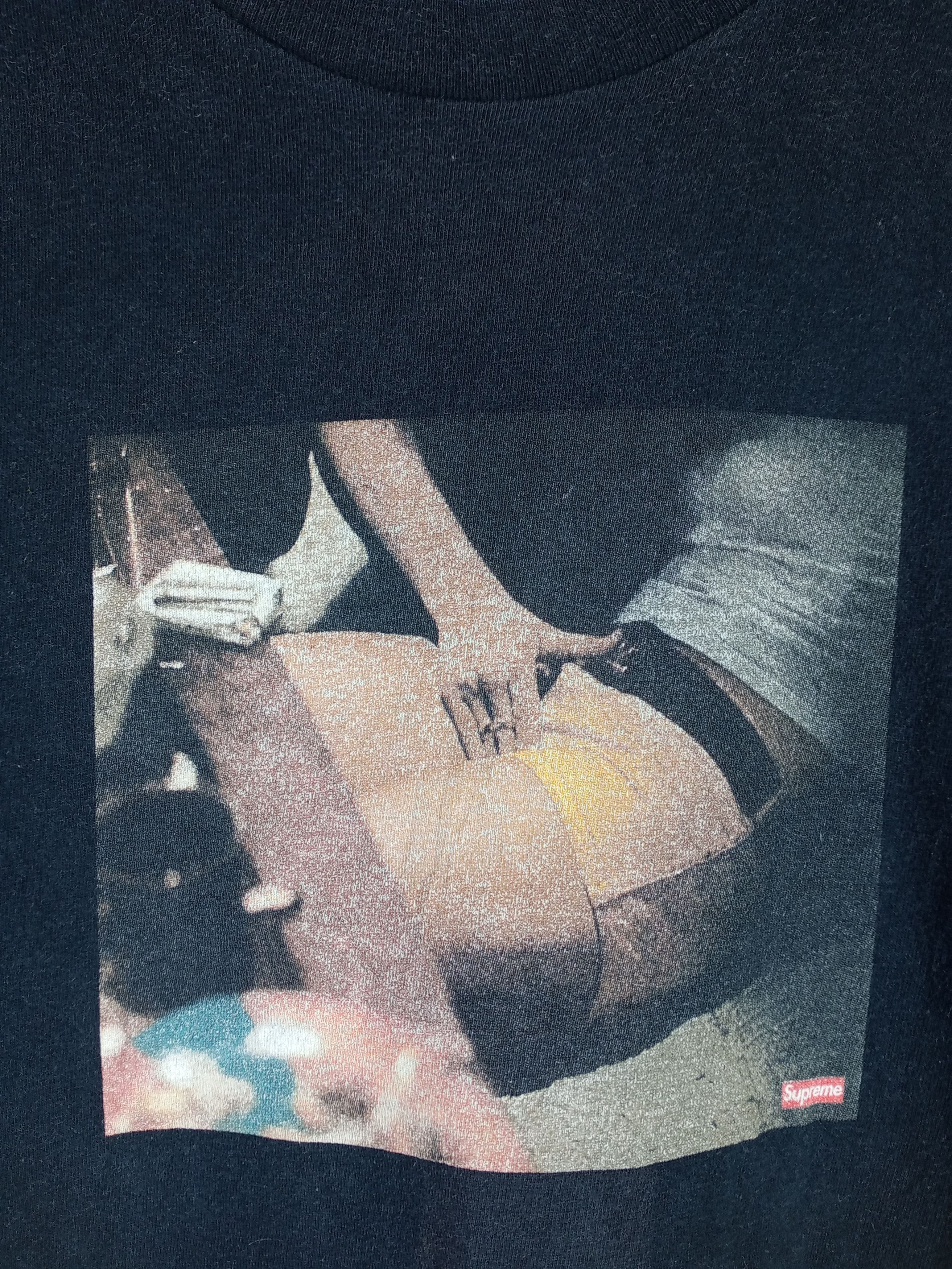 Supreme Supreme KIDS Hand Jesus Christ What Happened Tshirt Size US L / EU 52-54 / 3 - 5 Thumbnail