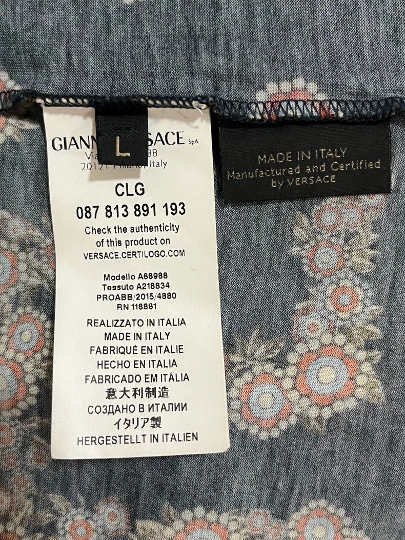 Versace Versace Printed T-shirts Size US L / EU 52-54 / 3 - 6 Thumbnail