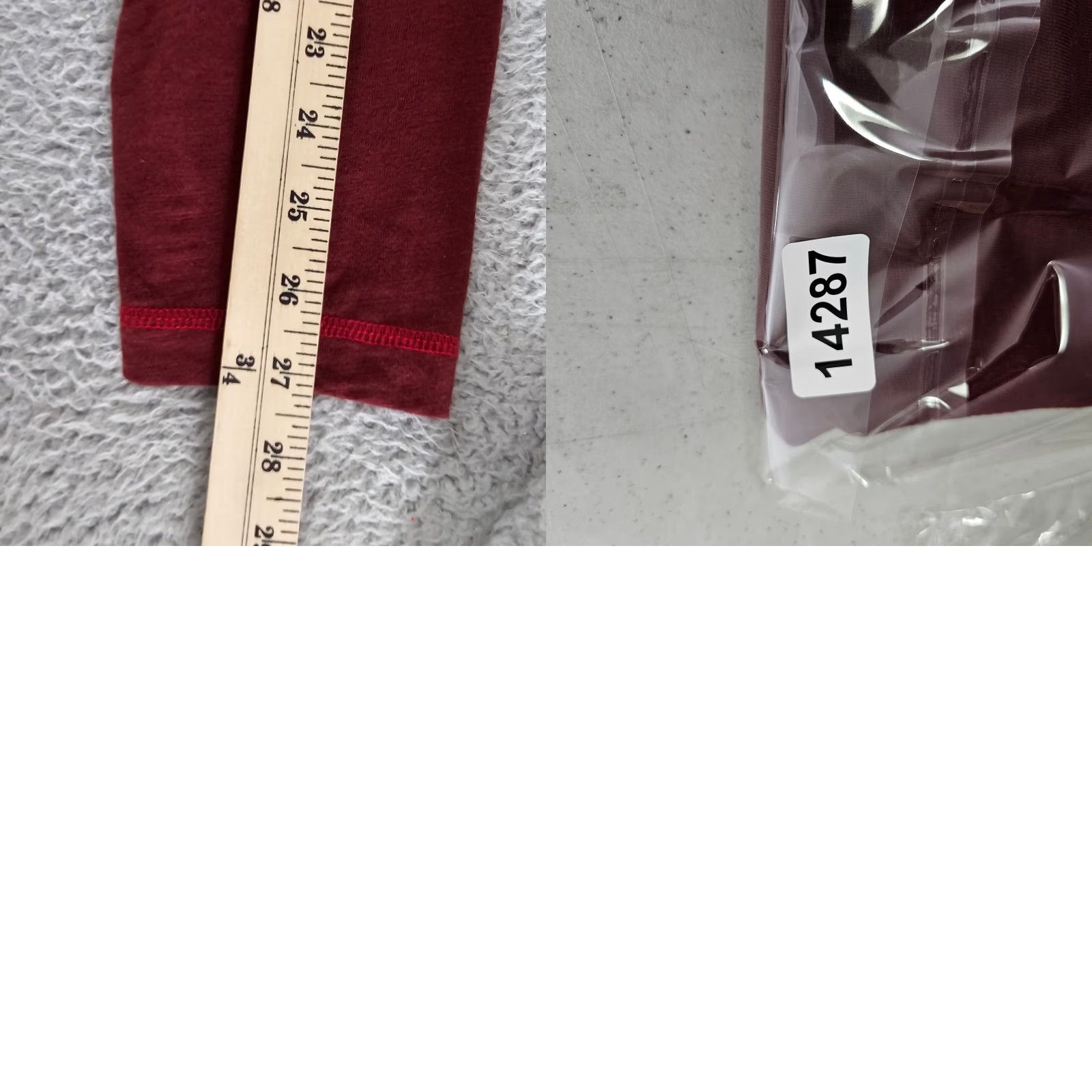 Vintage Cabela's Shirt Mens Large Red Henley Knit Long Sleeve Cotton Pullover Sweatshirt Size US L / EU 52-54 / 3 - 8 Thumbnail