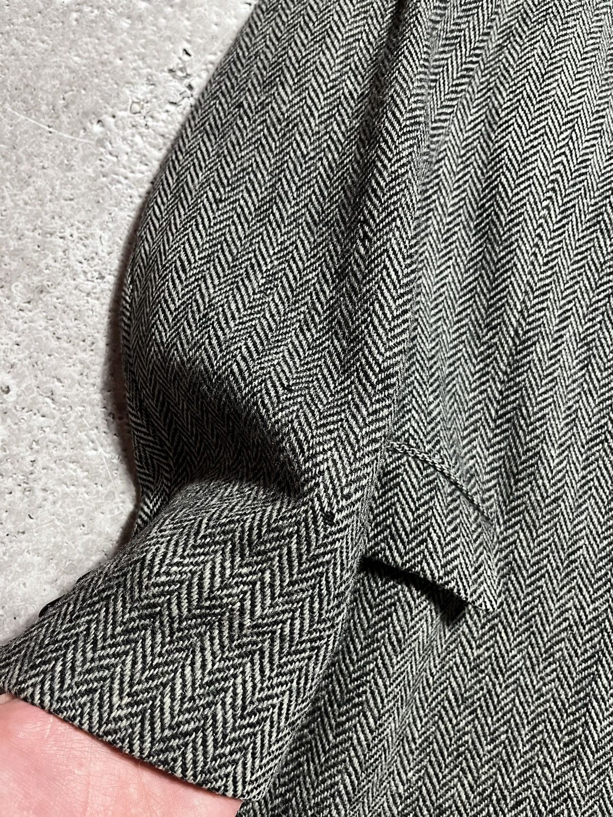 Designer × Harris Tweed Vintage Harris Tweed Wool Blazer Jacket Size US XL / EU 56 / 4 - 4 Thumbnail