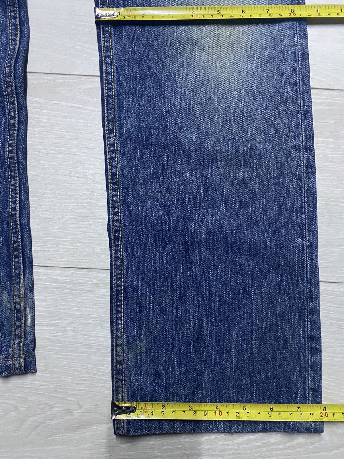 PPFM × The Smiths Vintage Perfomance Ppfm Custom Distressed Jeans Size US 32 / EU 48 - 16 Thumbnail