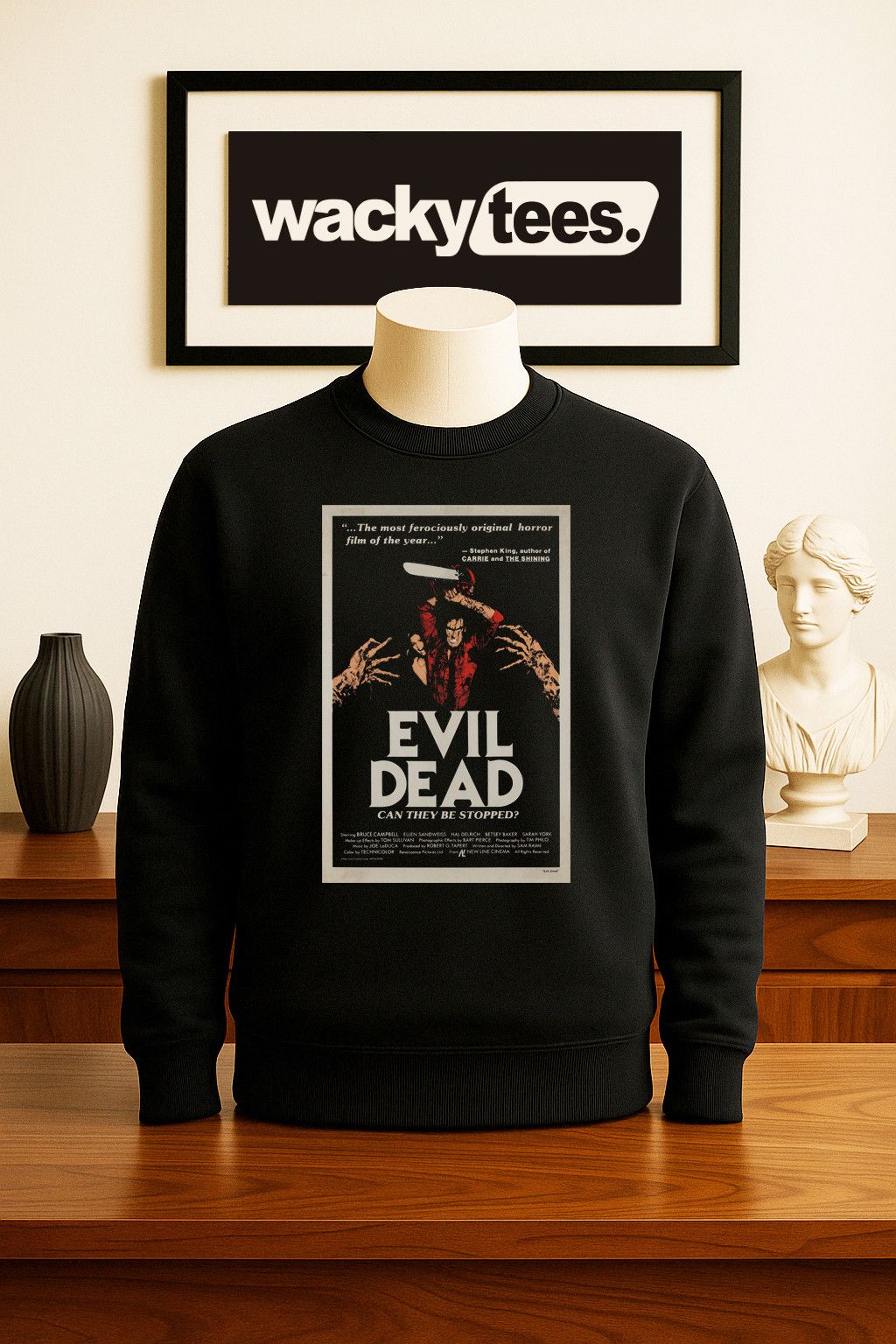 Other Evil Dead 1981 Can They Be Stopped Horror Graphic Tee Shirt Size US L / EU 52-54 / 3 - 3 Thumbnail