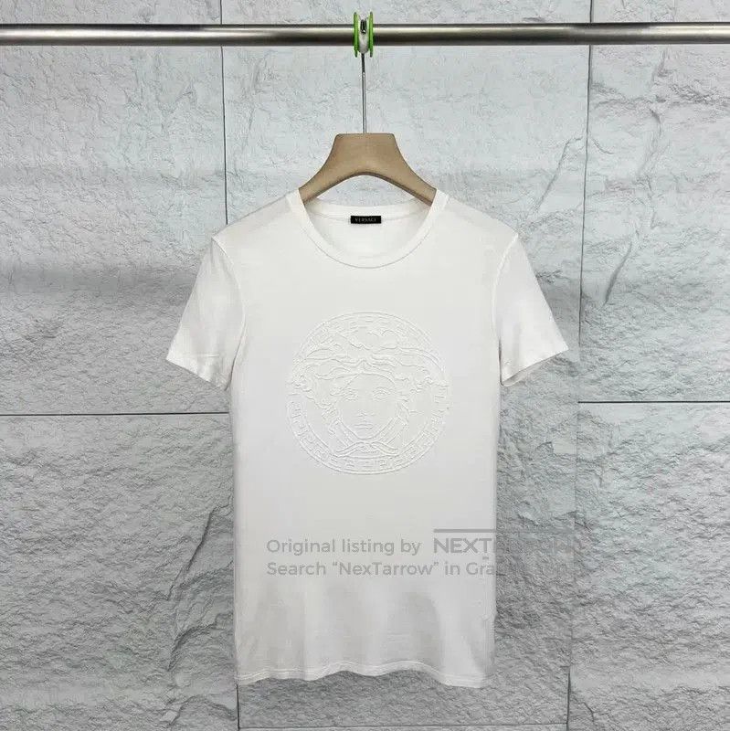 Versace Versace White Cotton Women's T-Shirt . Size XXS / US 00 / IT 34 - 1 Thumbnail