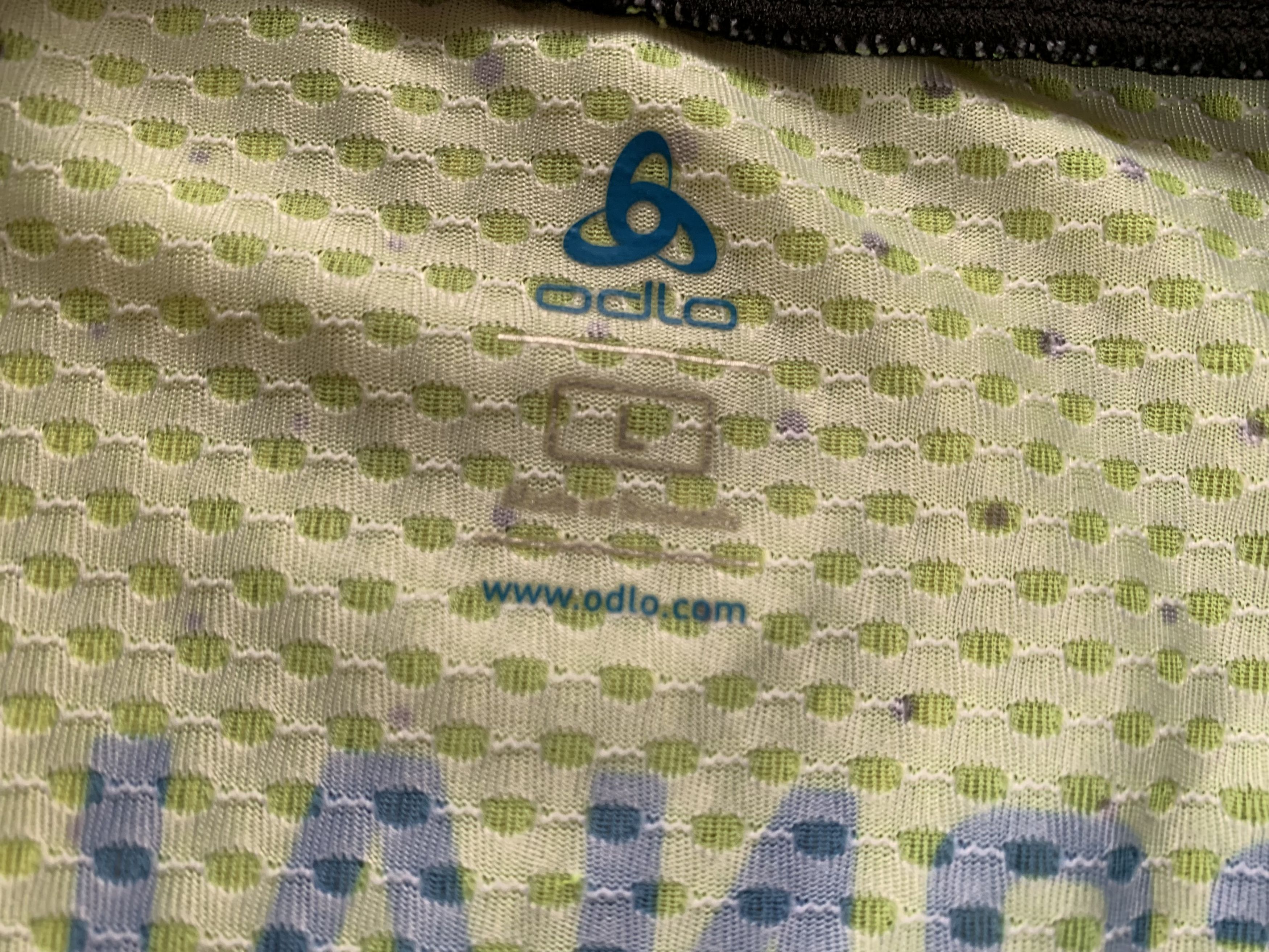 Bicycle Odlo Men's Short Sleeve Full Zip Cycling Jersey Size US L / EU 52-54 / 3 - 5 Thumbnail