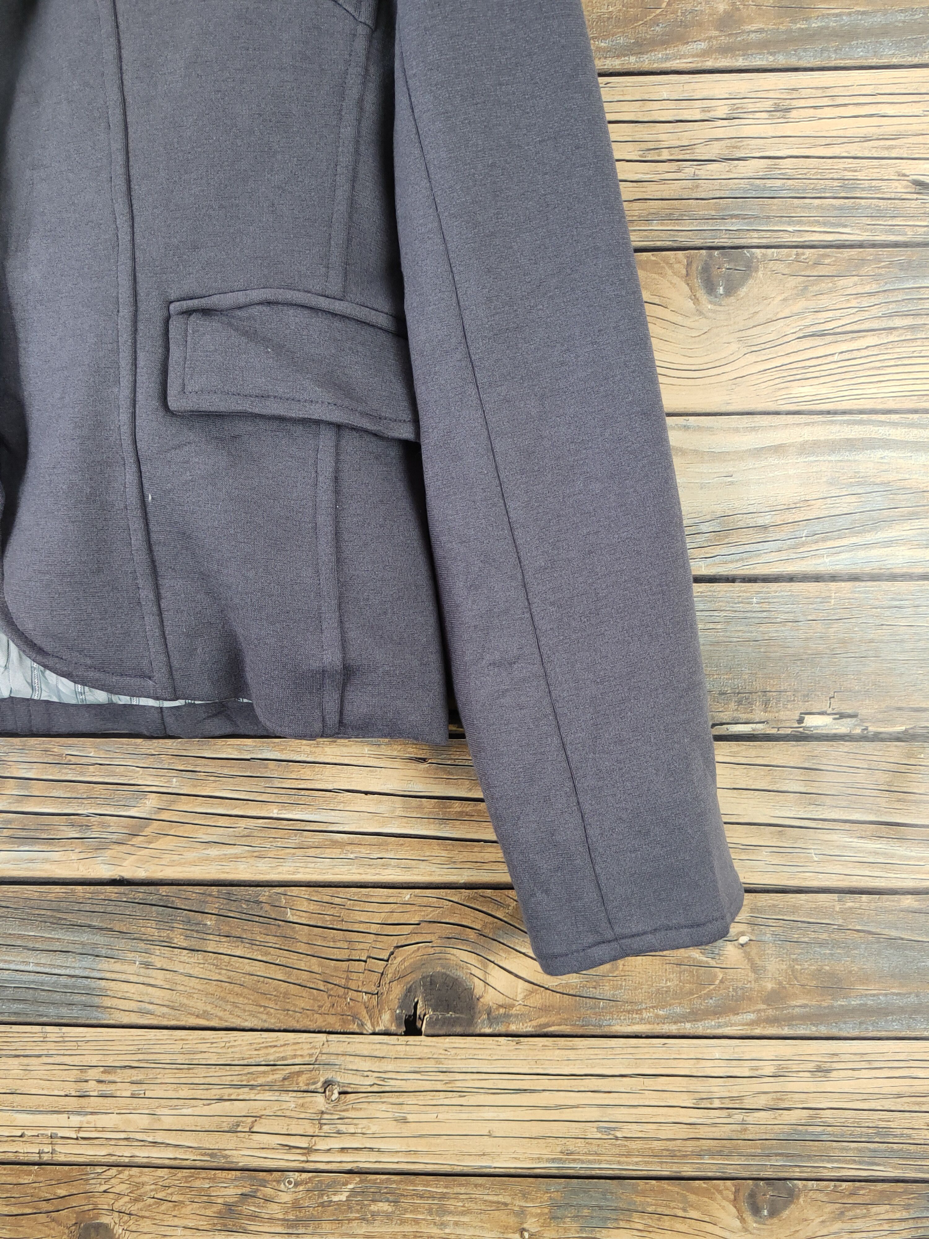 Japanese Brand × Vintage Versean Dark Gray Blazers Size S / US 4 / IT 40 - 6 Thumbnail