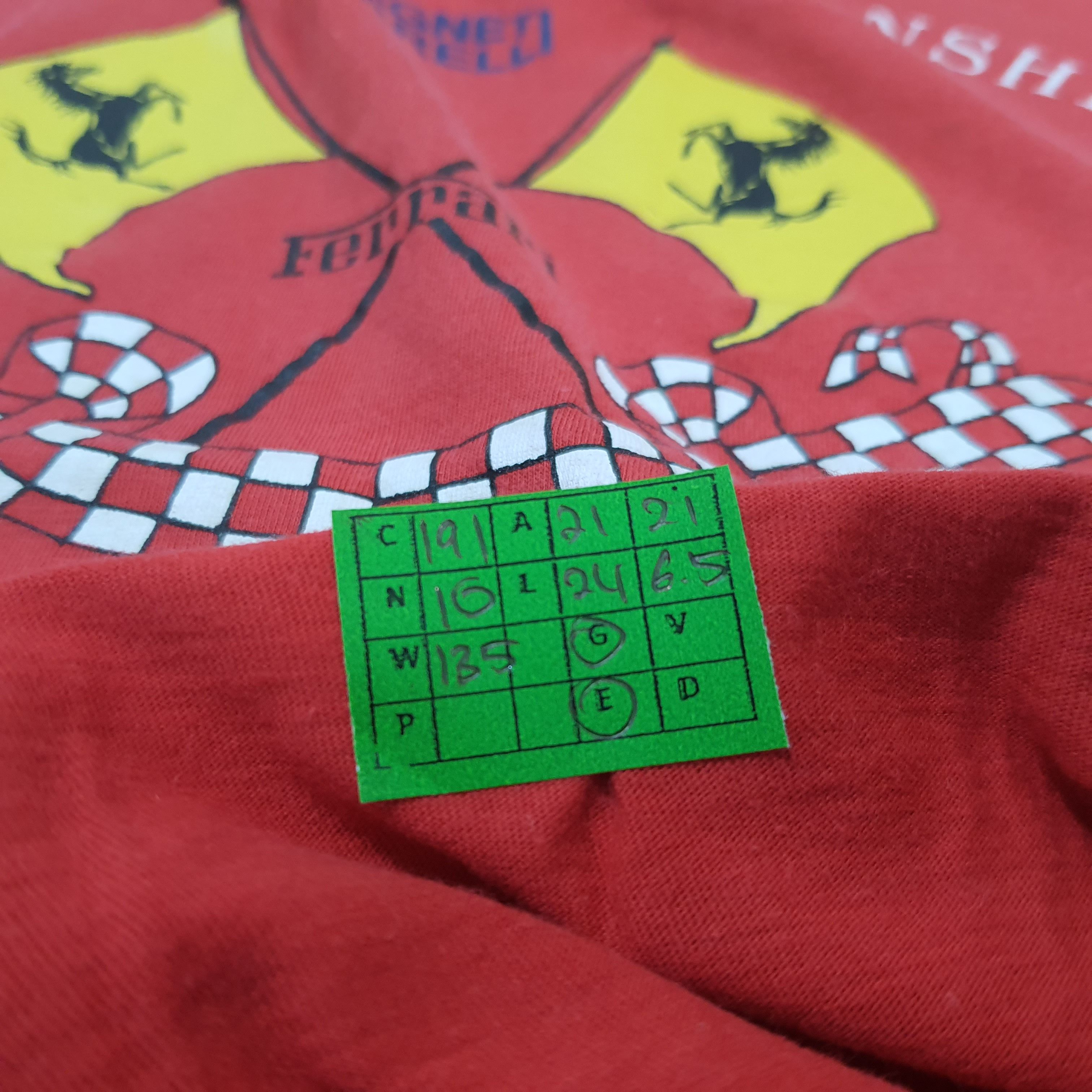 Ferrari × Vintage Vintage F1 Magneti Marelli Ferrari Motorsports Tshirt Size US L / EU 52-54 / 3 - 8 Thumbnail