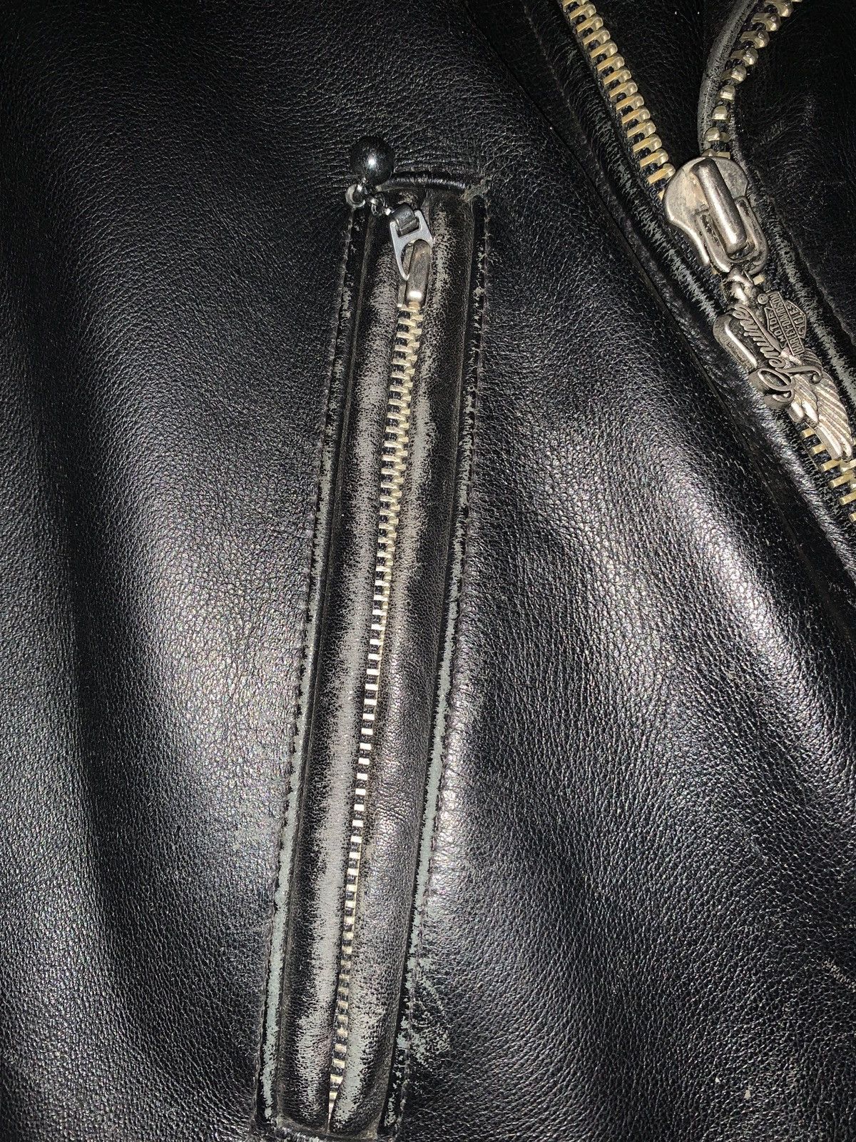 Harley Davidson Harley Davidson Double Collar Leather jacket Size US L / EU 52-54 / 3 - 15 Thumbnail