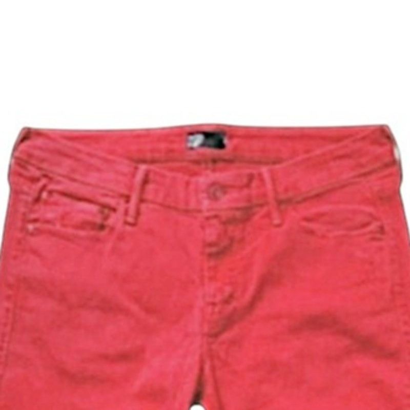 MOTHER Mother Red Jeans | Size 29 Size 30" / US 8 / IT 44 - 3 Thumbnail