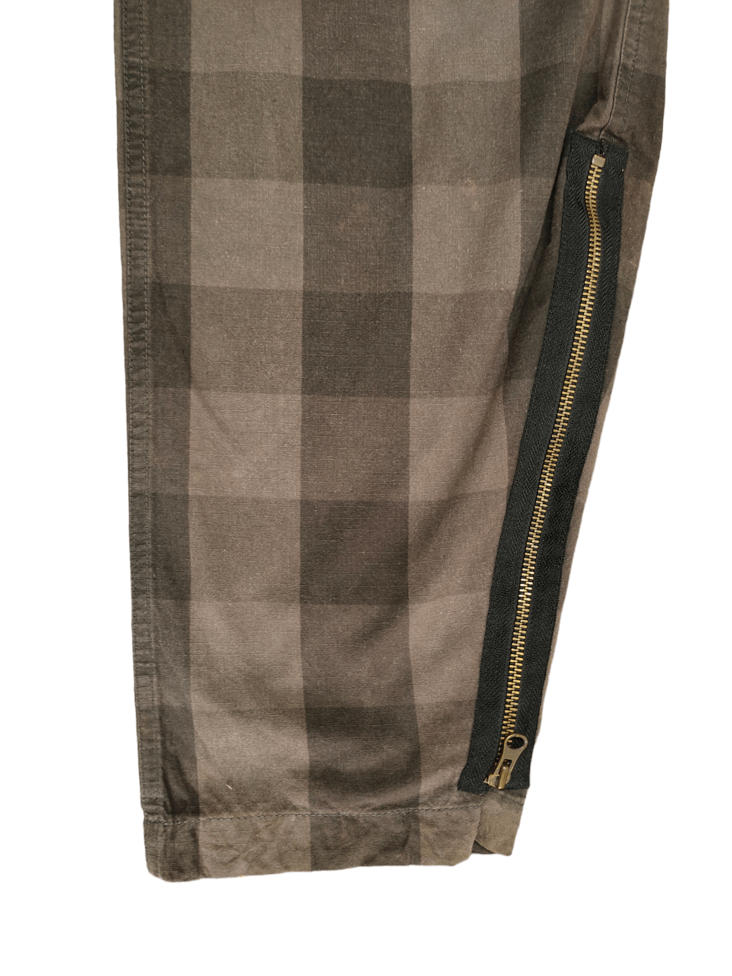 PPFM PPFM Multi Pocket Zipper Hem Checkered Cargo Pants Size US 32 / EU 48 - 7 Thumbnail