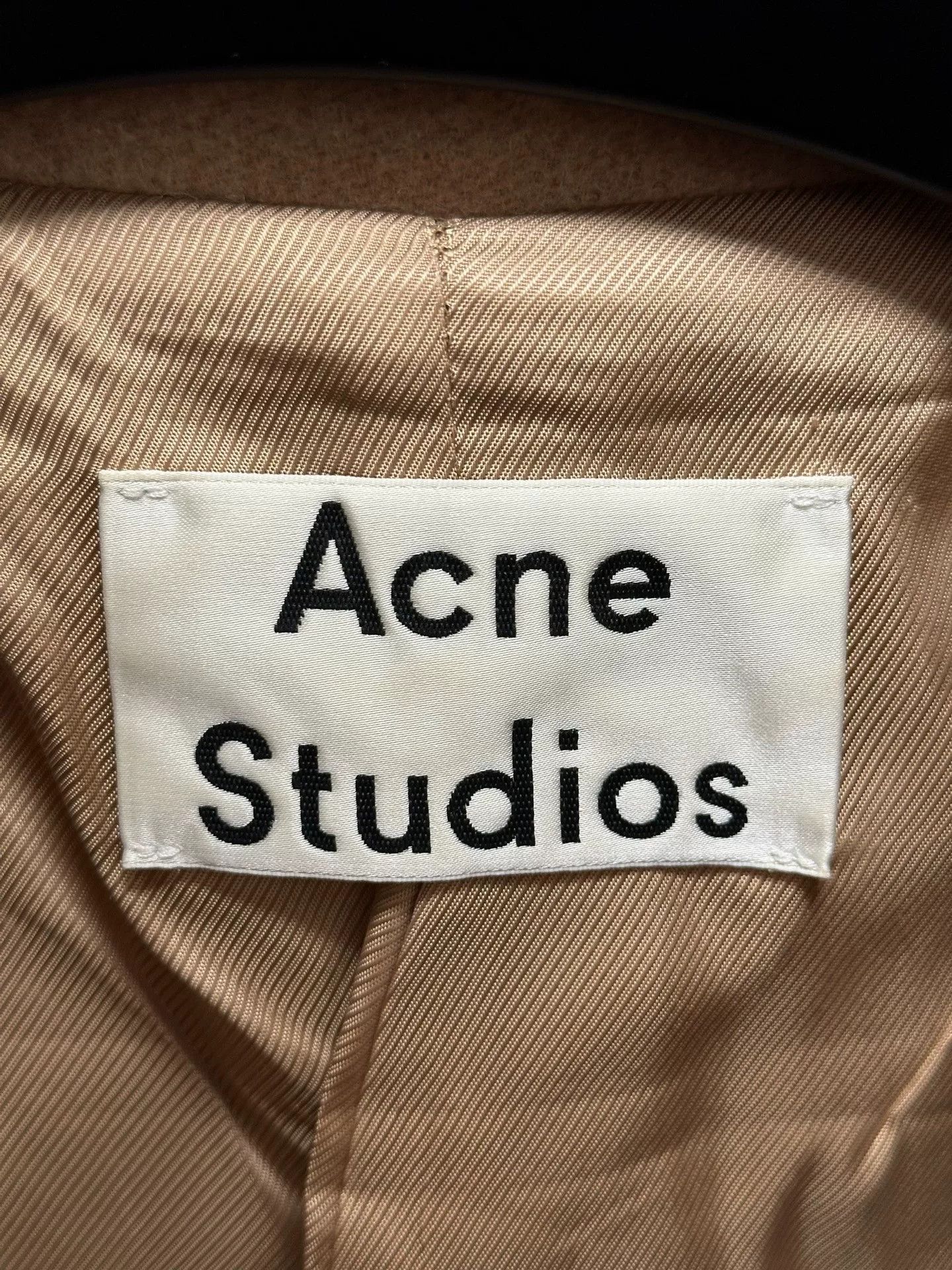 Acne Studios Acne Studio Brown Button-Front Wool Coat Size US S / EU 44-46 / 1 - 3 Thumbnail