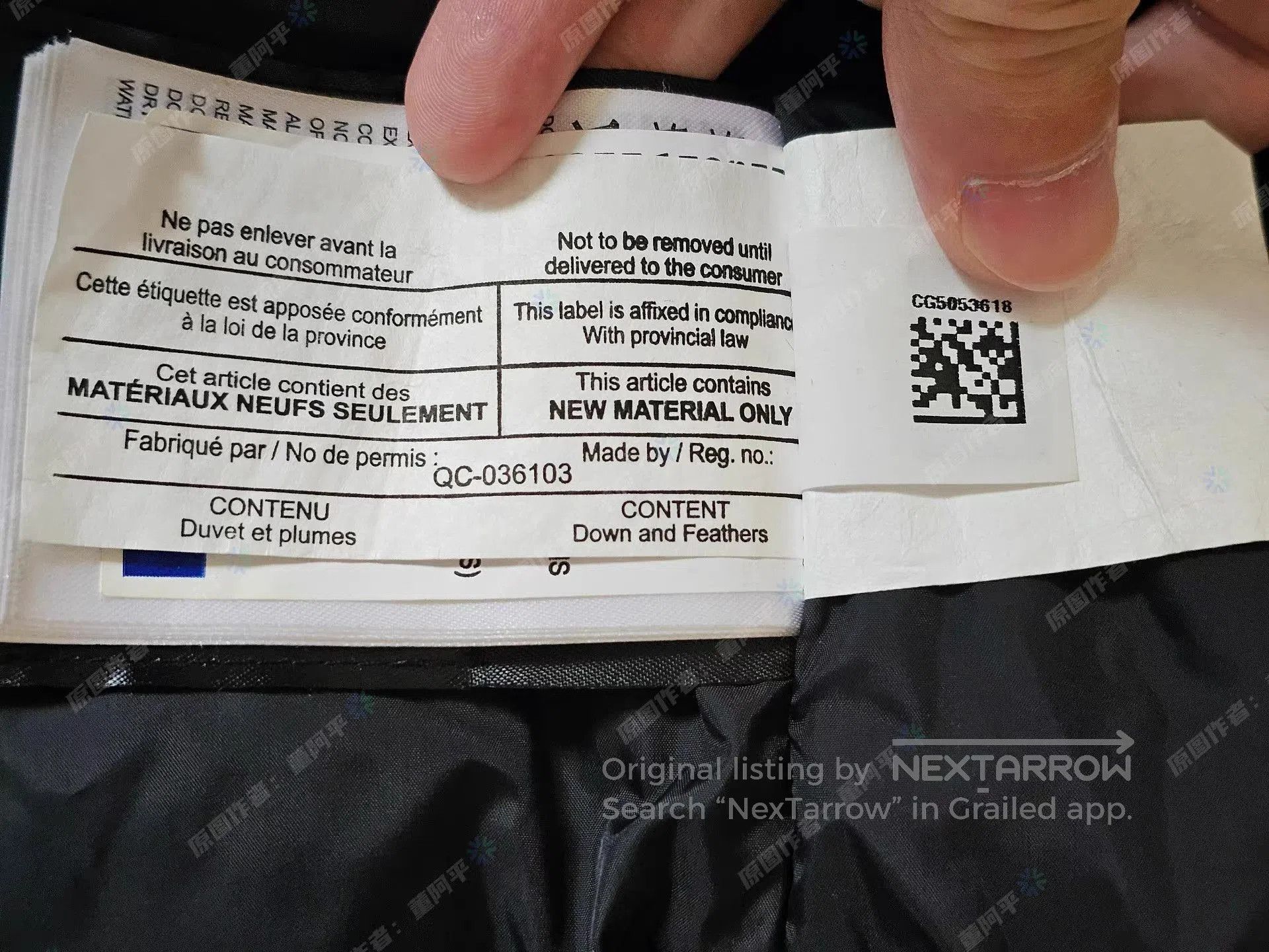Canada Goose Black Heavy Winter Coat with Fur Hood. Size US M / EU 48-50 / 2 - 8 Thumbnail