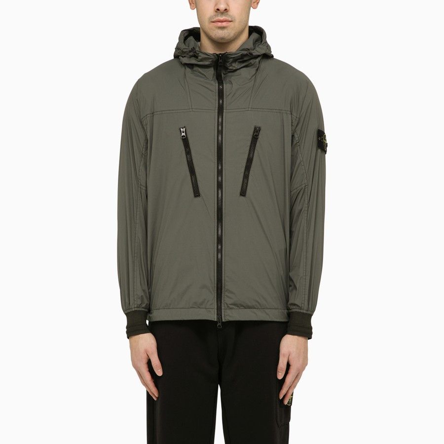 Stone Island o1d2blof0624 Logo Packable Jacket in Green Size US XL / EU 56 / 4 - 1 Thumbnail
