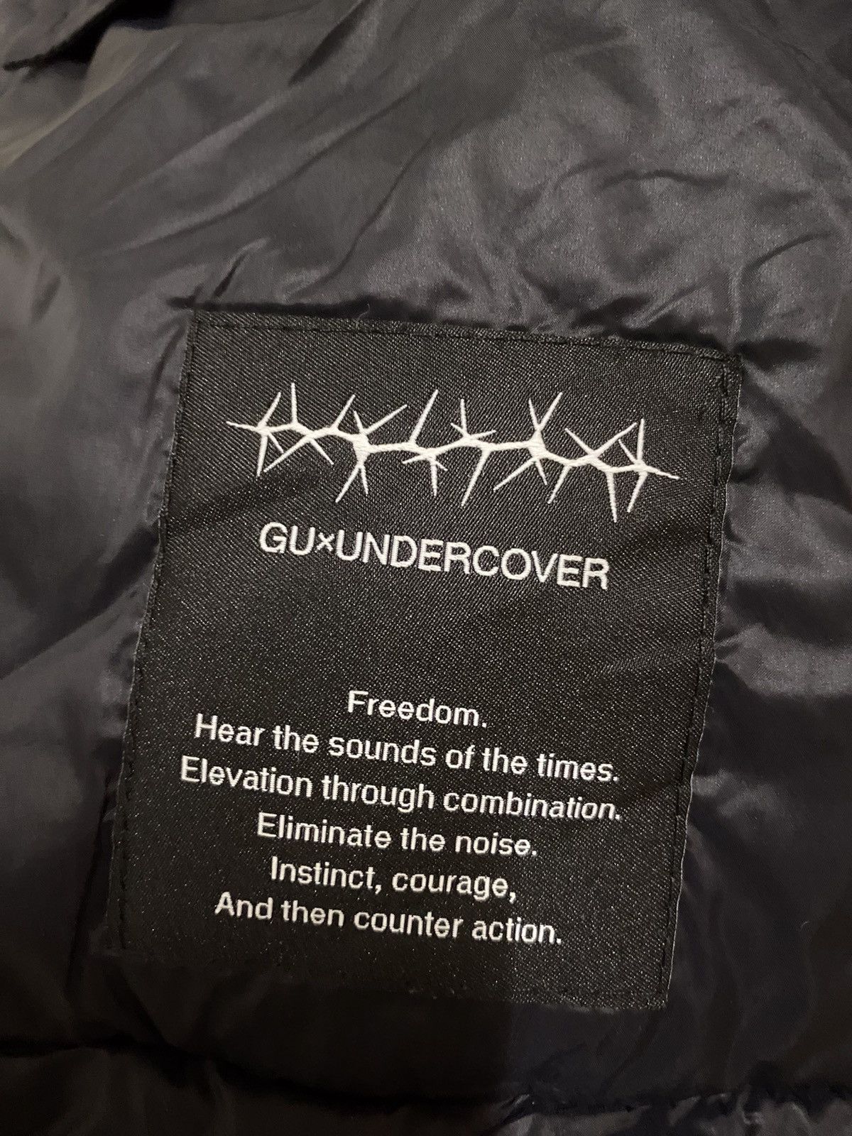 GU × Undercover Gu x Undercover Black Multipocket Muffler Neck Warmer Size ONE SIZE - 7 Thumbnail