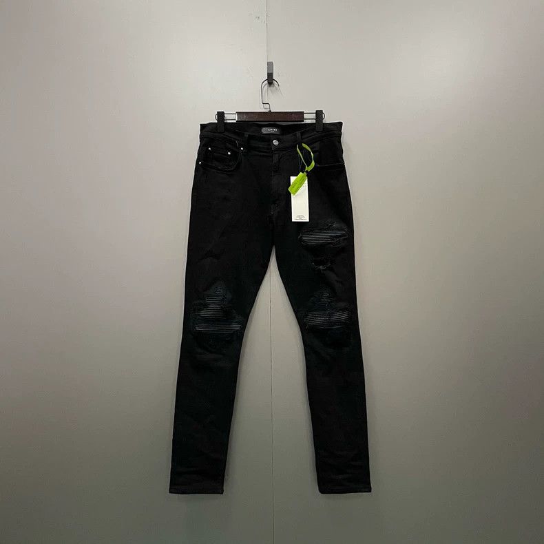 Amiri Amiri slim fit destroyed jeans Size US 34 / EU 50 - 1 Thumbnail