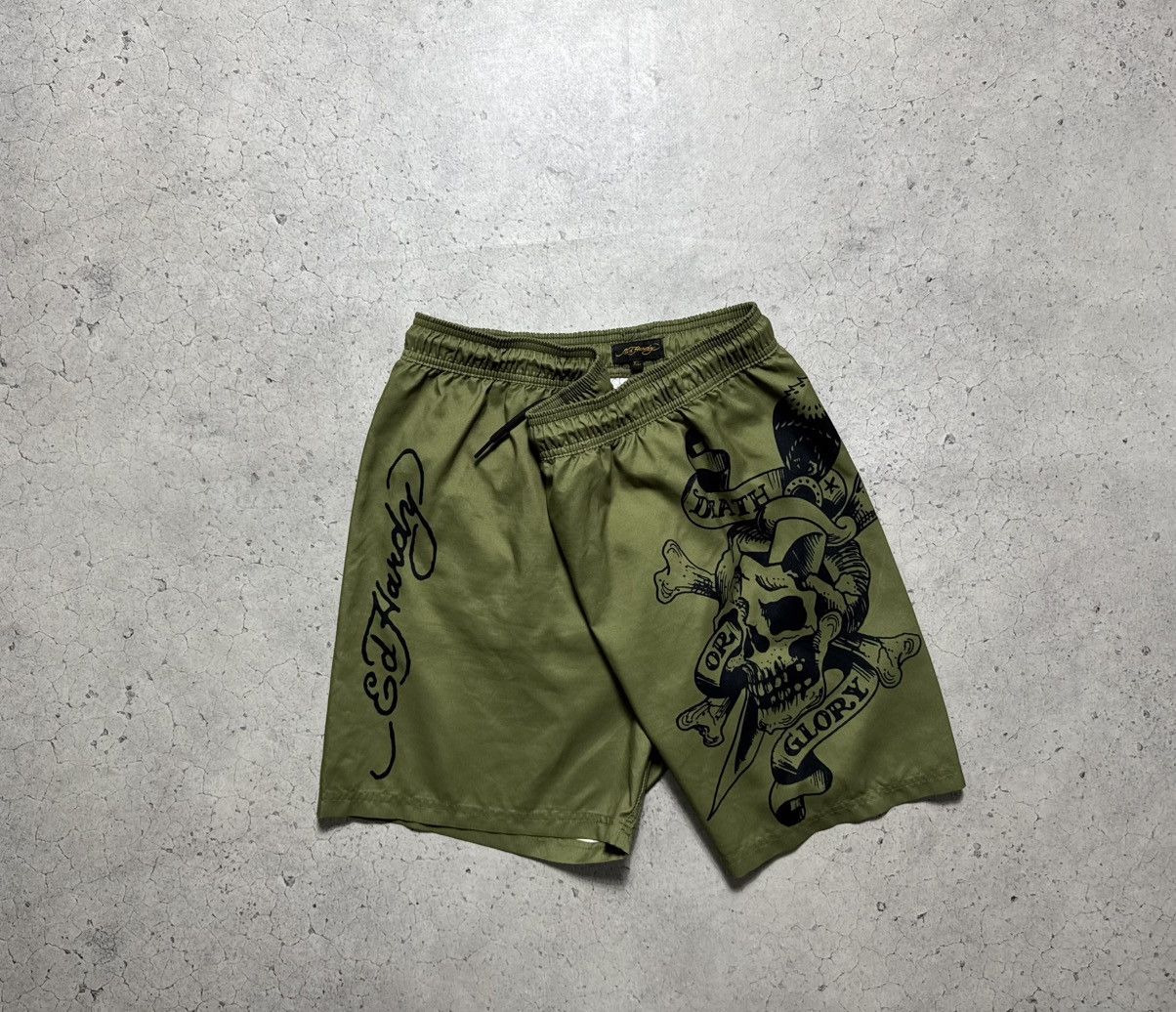 Ed Hardy Ed Hardy Big Logo Shorts Size XL Size US 36 / EU 52 - 1 Thumbnail
