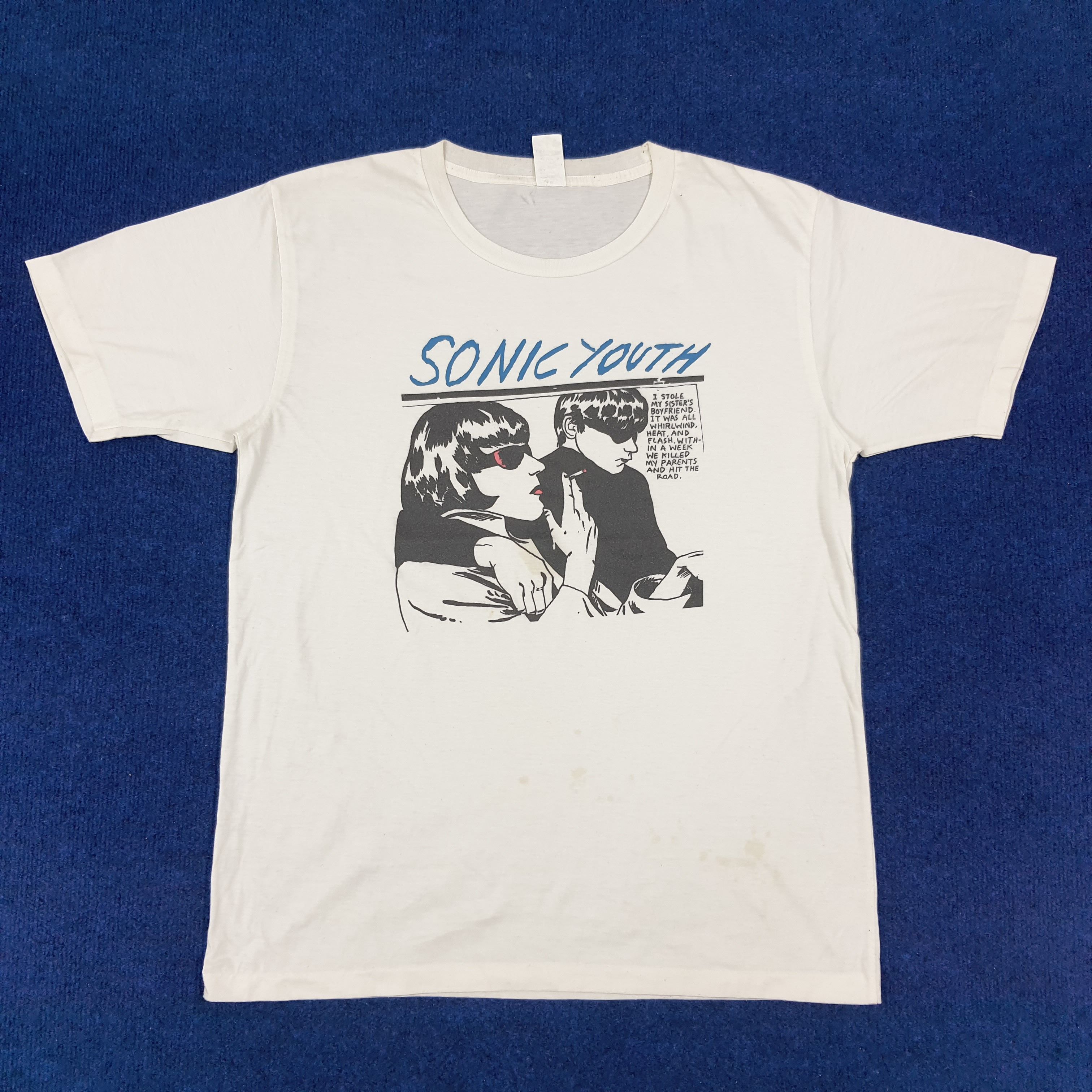 Band Tees × Vintage Vintage Sonic Youth Album Cover America Rock Band Tshirt Size US M / EU 48-50 / 2 - 1 Thumbnail