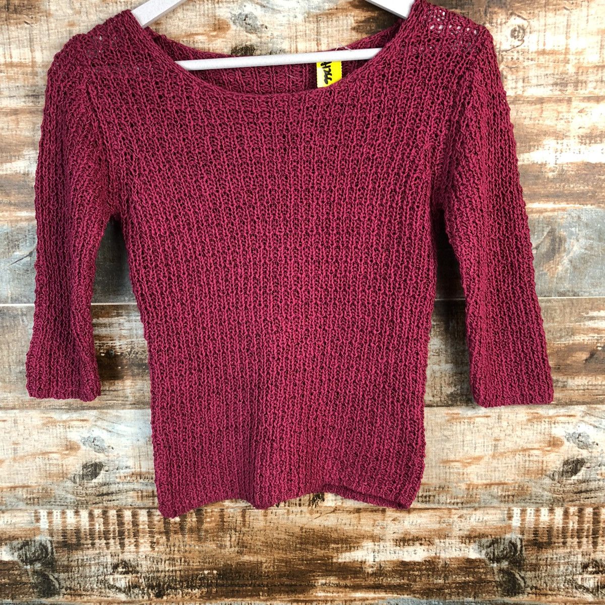 Homespun Knitwear × Japanese Brand Japanese Brand Pink Knitwear #A1266 Size S / US 4 / IT 40 - 3 Thumbnail