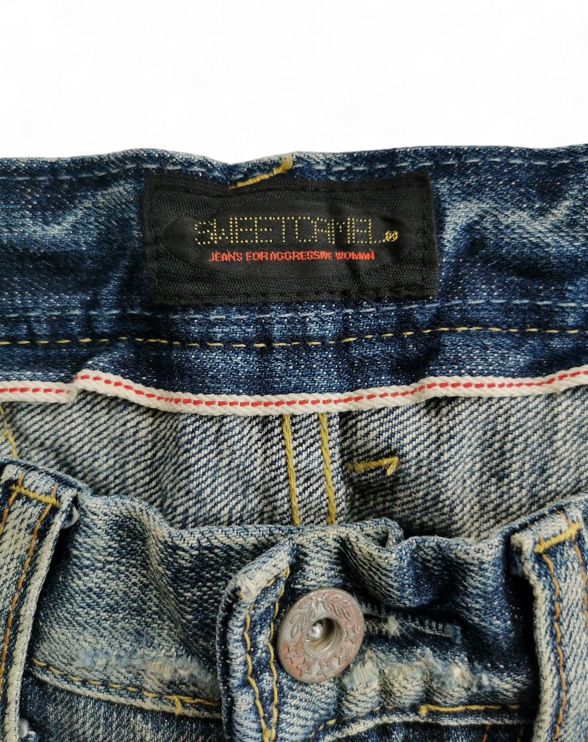 Camel Sweet Camel Selvedge Inner Waist Like Tornado Mart Tribal Size 27" / US 4 / IT 40 - 8 Thumbnail