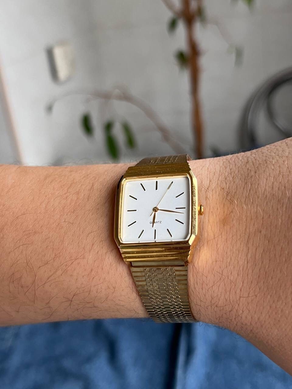 Japanese Brand × Vintage Vintage Japanese style futuristic Watch golden tank Size ONE SIZE - 5 Thumbnail