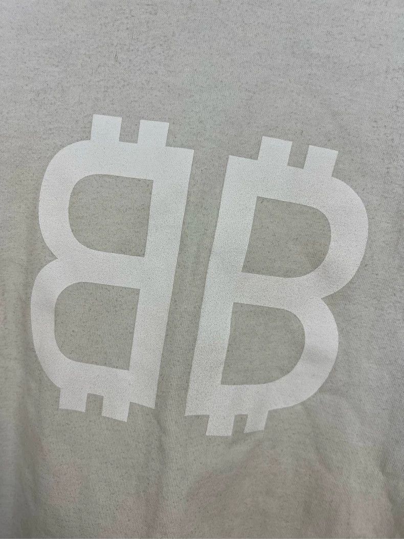 Balenciaga Balenciaga Mud dyed Bitcoin short sleeve 2503-Nextarrow Size US S / EU 44-46 / 1 - 3 Thumbnail