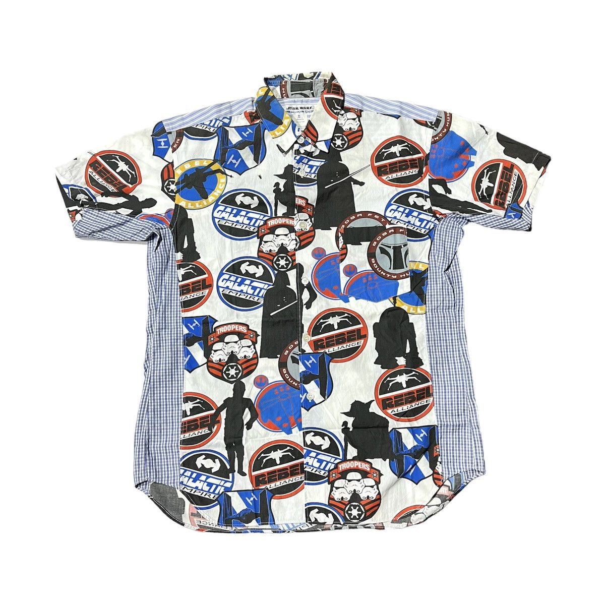 🇫🇷 2000s Comme Des Garcons Shirt x Star Wars CDG Short Shirt