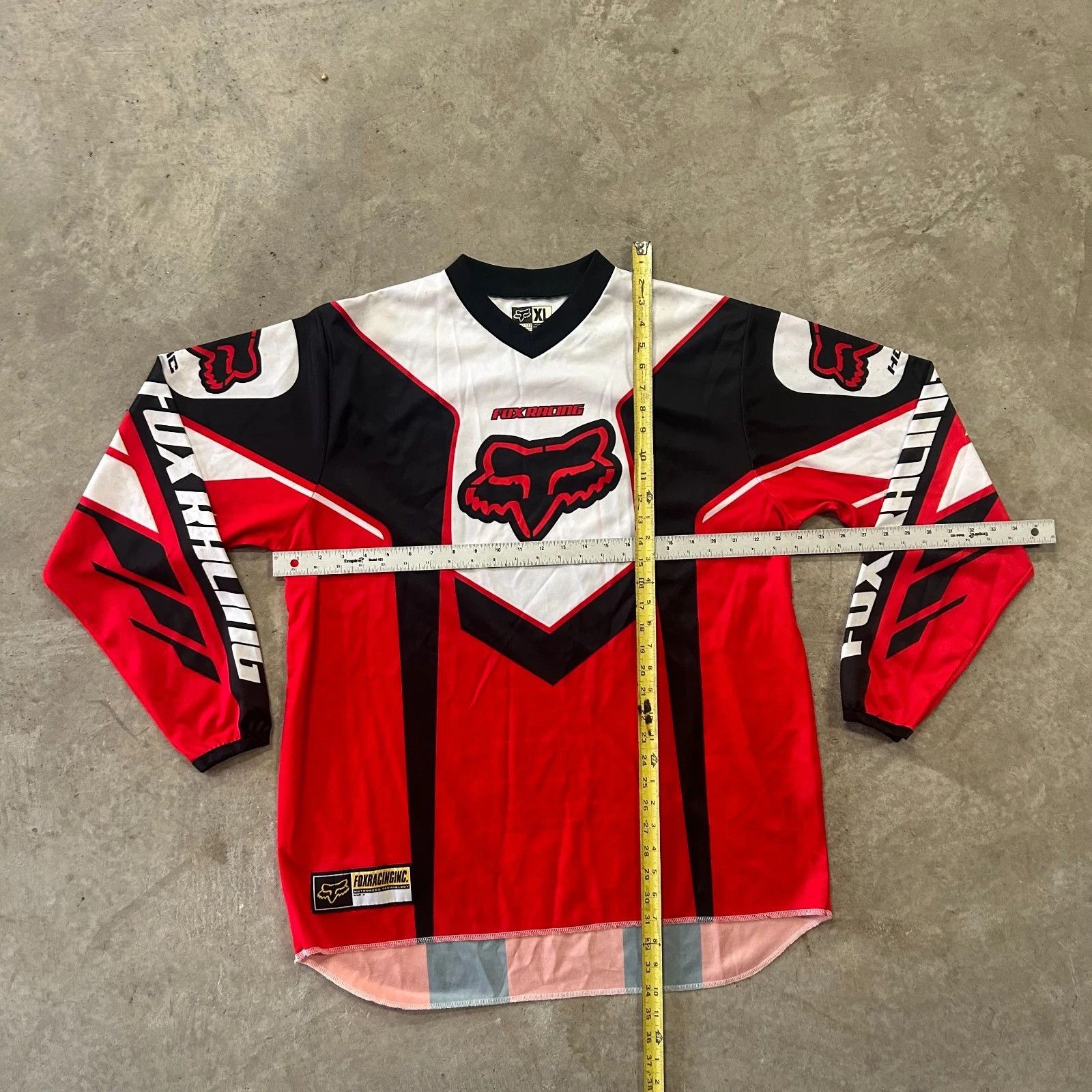 Fox Racing Fox Racing Motocross Jersey Men’s XL Red Black MX Dirt Bike Size US XL / EU 56 / 4 - 6 Thumbnail