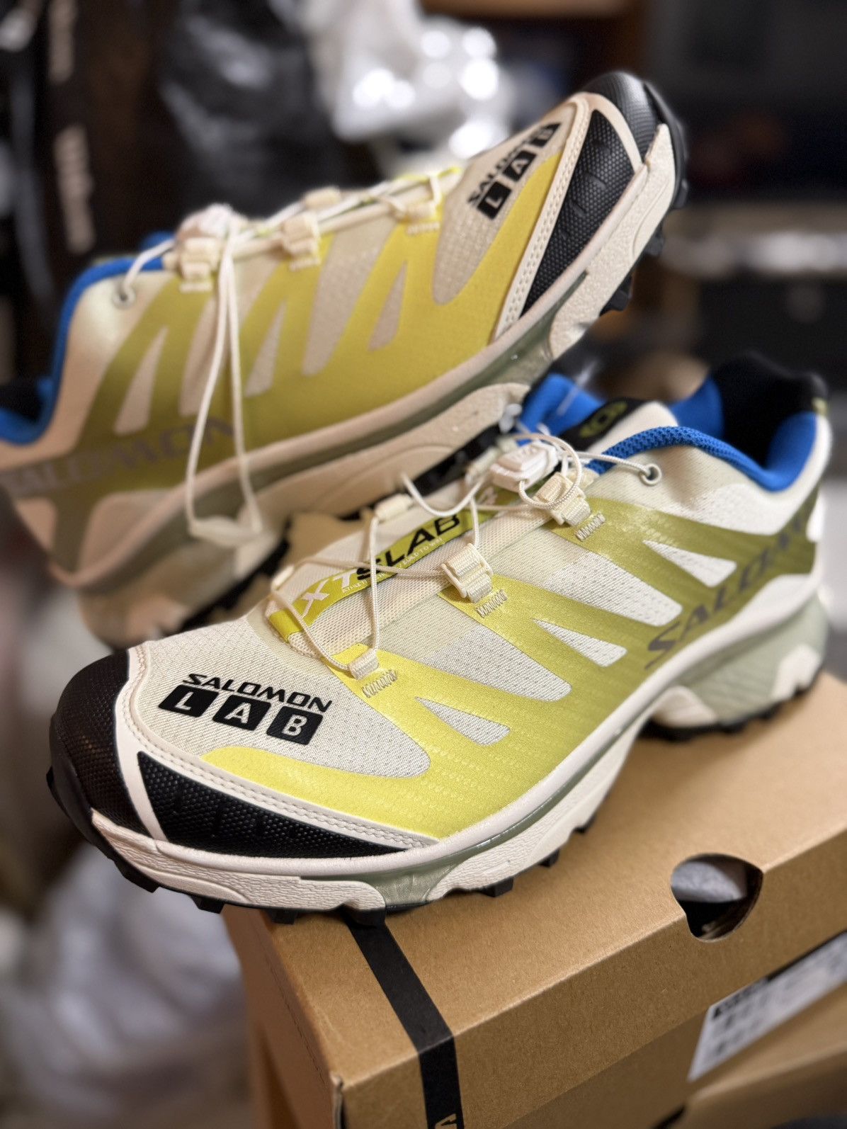 Salomon XT4 Ice Black Clearly Aqua Size US 10.5 / EU 43-44 - 1 Thumbnail