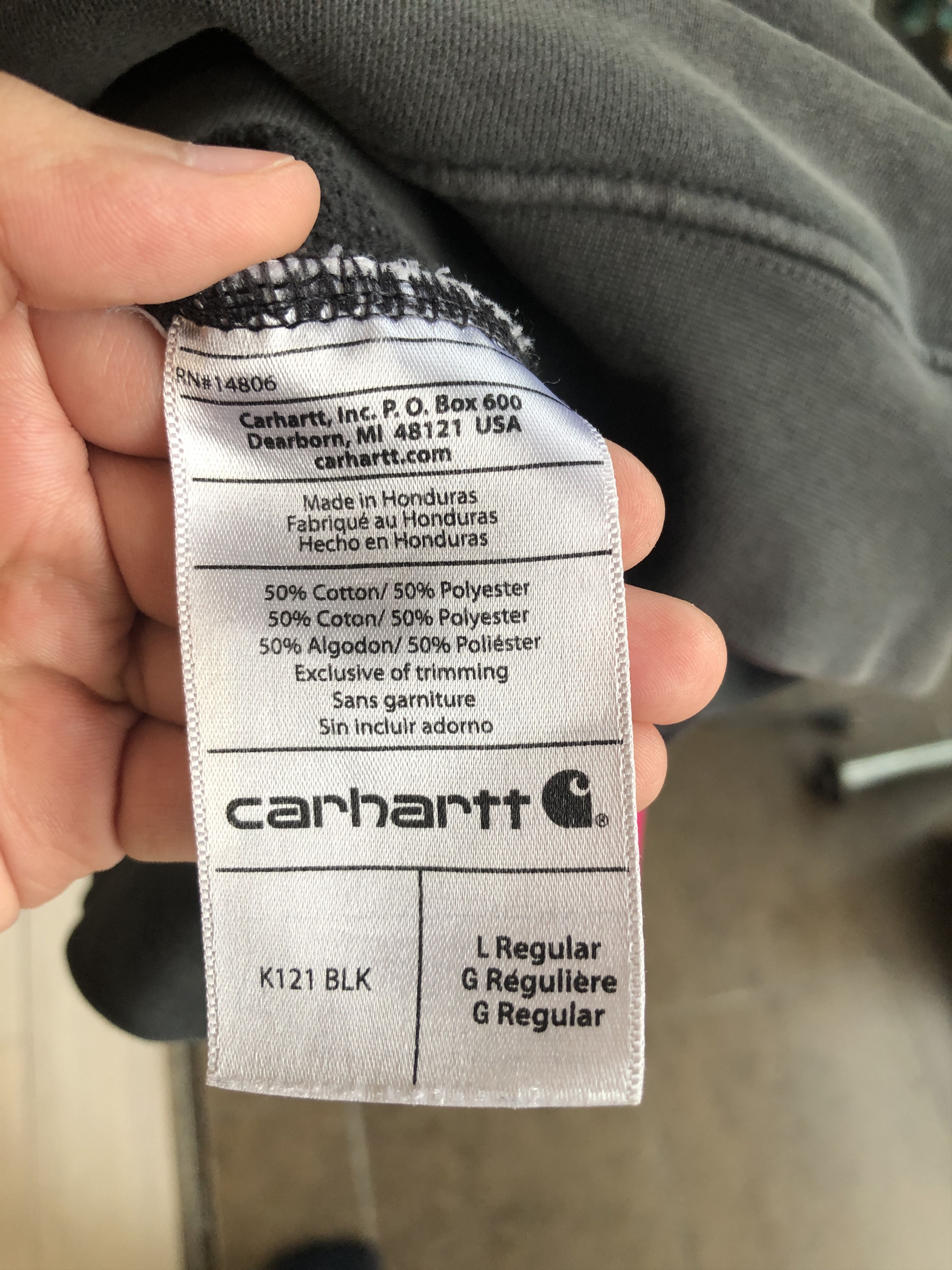 Carhartt Carhartt Original Fit Pullover Hoodie Size US L / EU 52-54 / 3 - 3 Thumbnail