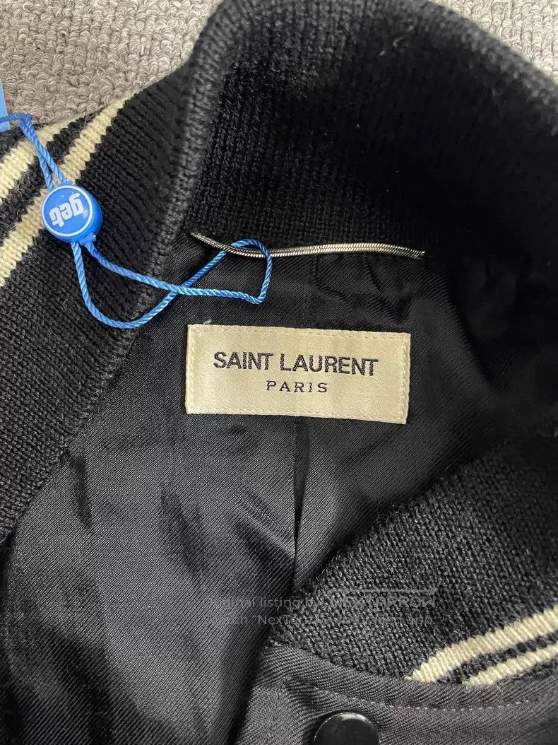Saint Laurent Paris Saint Laurent Paris Black Samurai Patchwork Lamb Skin Wool Size US XS / EU 42 / 0 - 4 Thumbnail