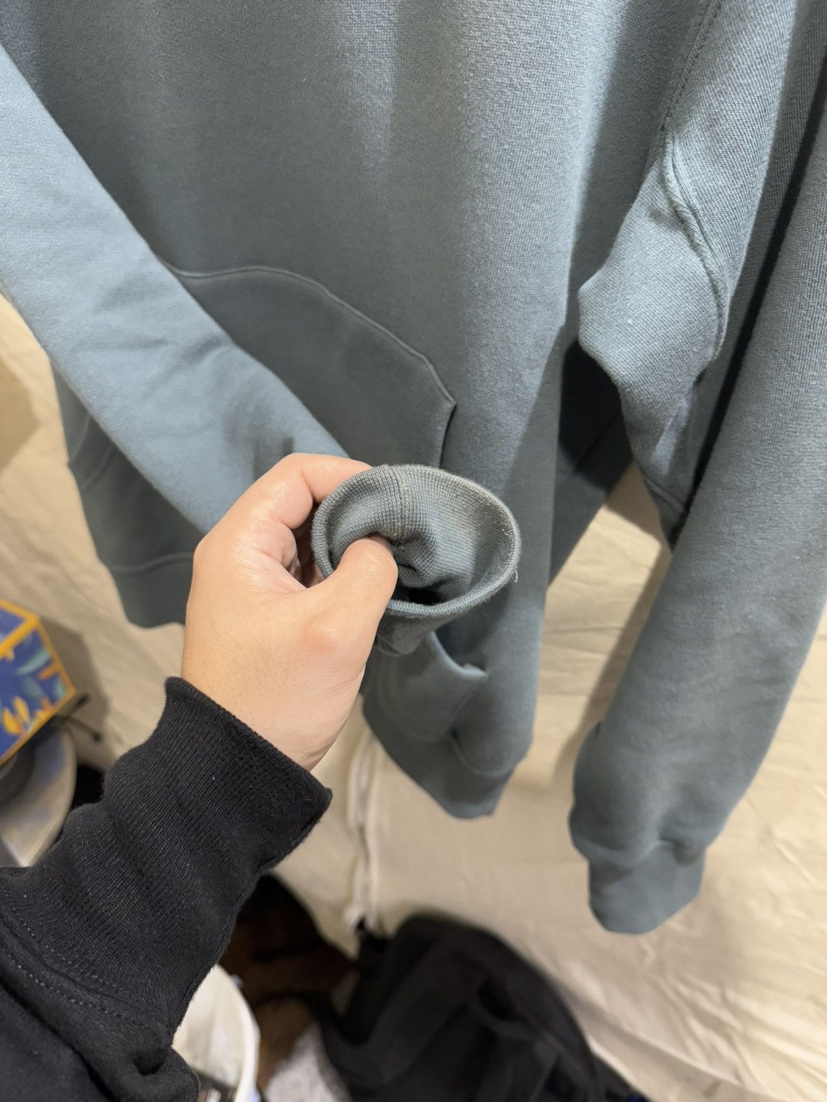 AFFXWRKS × Kiko Kostadinov Affxwrks Affix Grey Logo Print Hoodie XS Size US XS / EU 42 / 0 - 9 Thumbnail