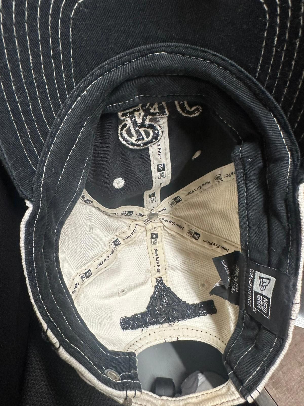 New Era New Era Black & Cream Cap with RH Logo Size ONE SIZE - 7 Thumbnail