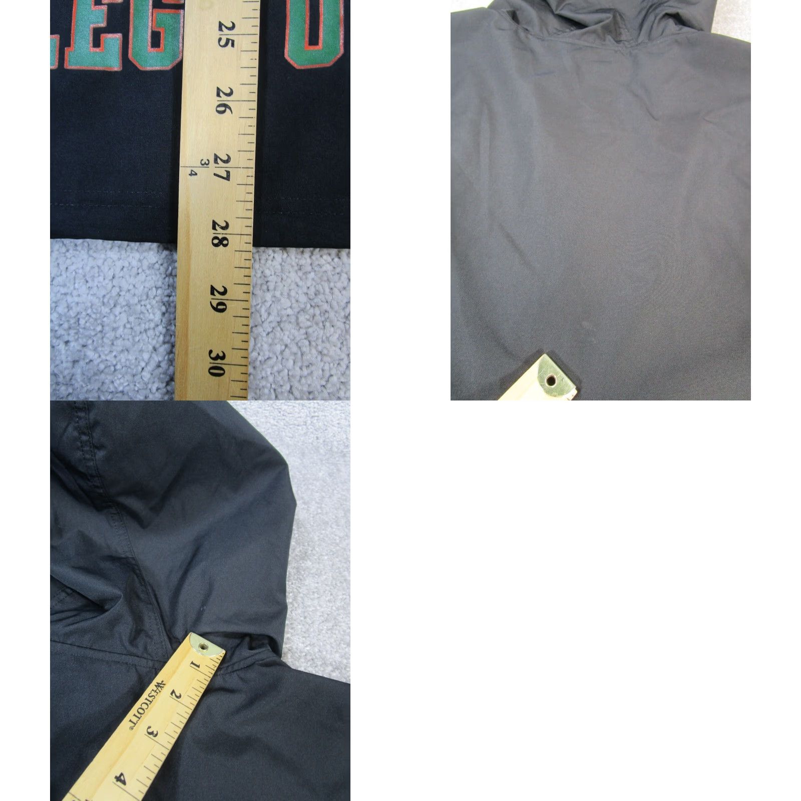 Champion FAMU Jacket Men's 2XL Black Windbreaker Zip Mid-Length Polyester Cycling Golf Walking Brand XXL Mens Size US XXL / EU 58 / 5 - 8 Thumbnail