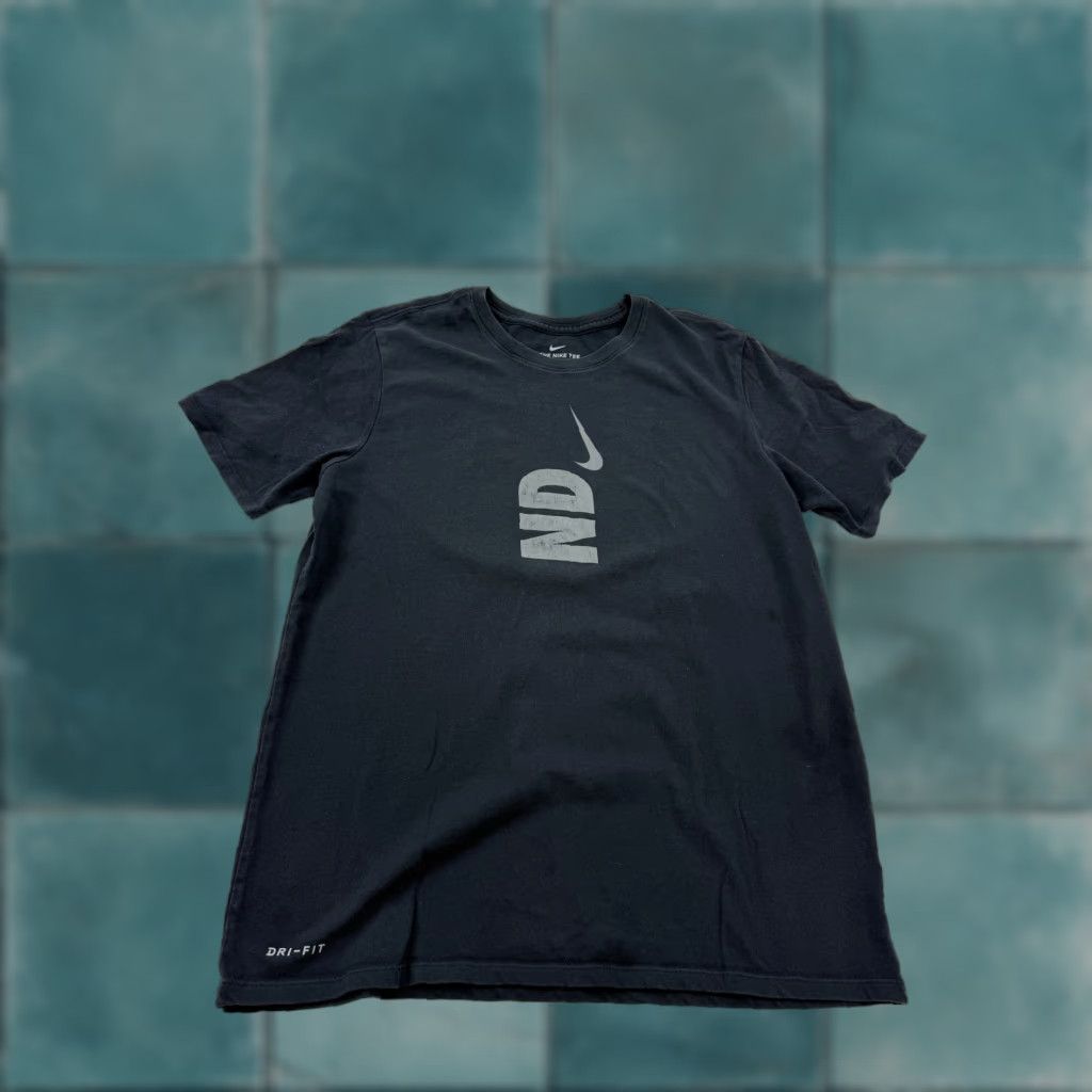 Nike Nike Shirt Mens Large Black Dri-Fit ND Day Of Service 2018 Athletic Tee Top Size US L / EU 52-54 / 3 - 1 Thumbnail