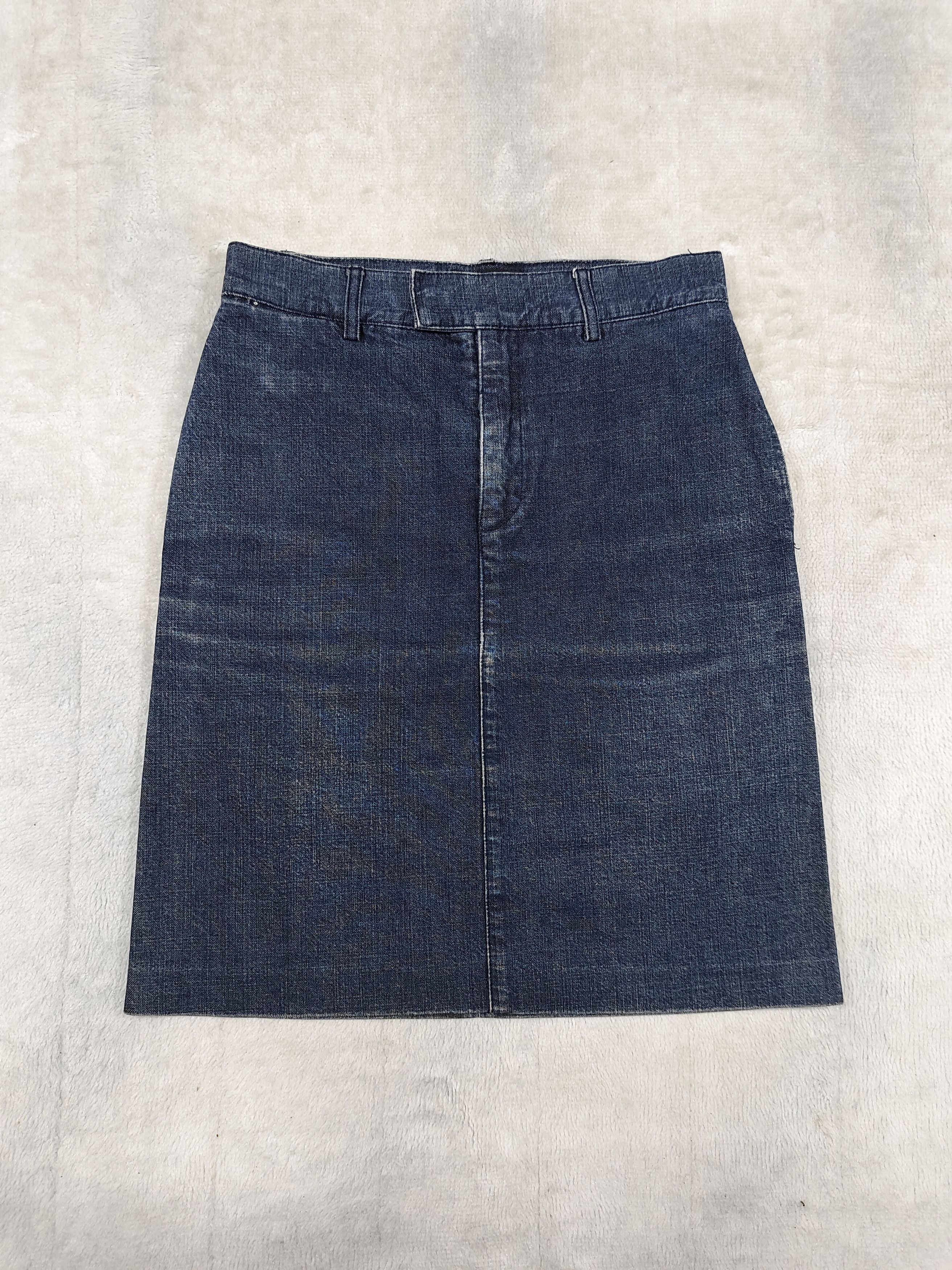 A.P.C. 🔥Vtg APC Classic Wash Minimal French Design Denim Skirt Size 28" / US 6 / IT 42 - 4 Thumbnail