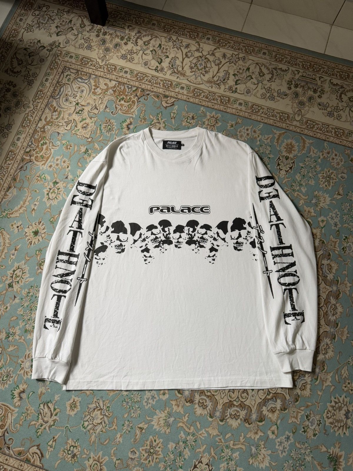 Palace Palace Neighborhood Waffle Jersey White | Grailed
