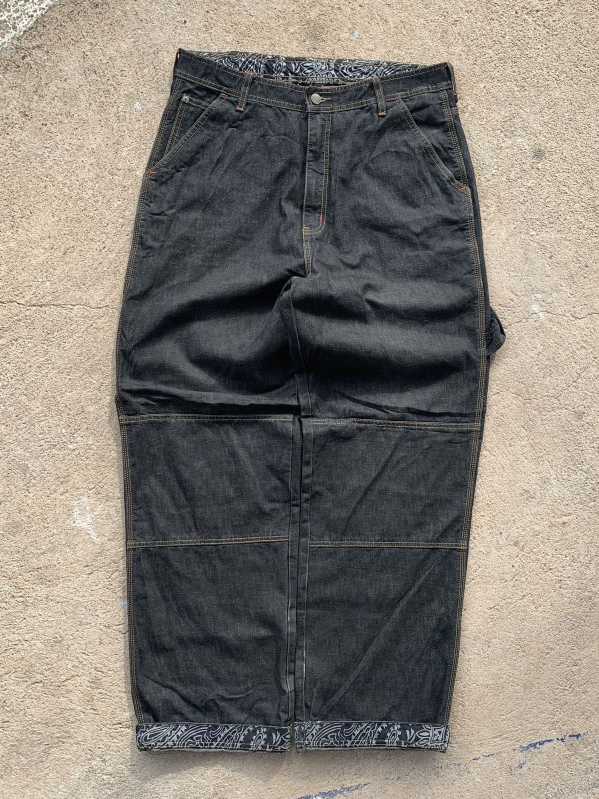 Snoop Dogg × Vintage Vintage snoop dogg carpenter jeans black Size US 34 / EU 50 - 5 Thumbnail